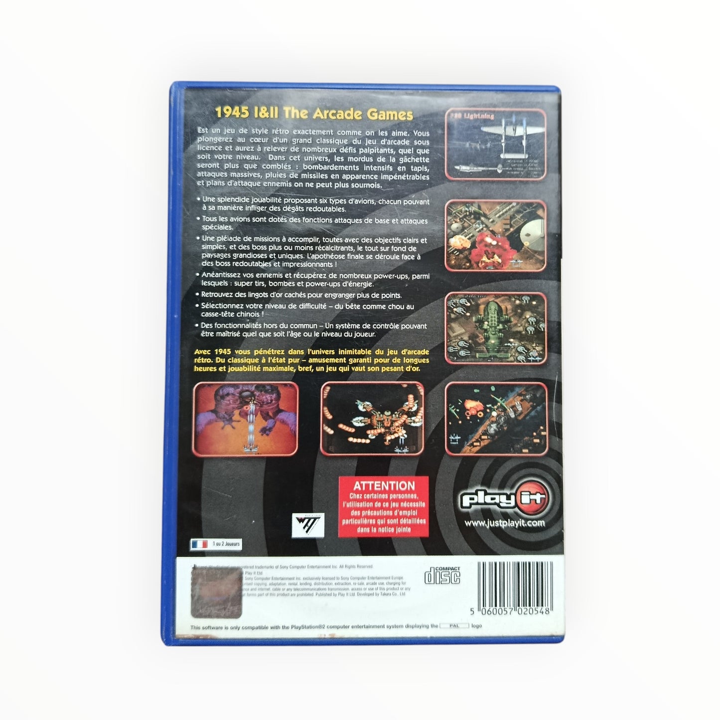 1945 I & II: The Arcade Games s Playstation 2 (PS2)