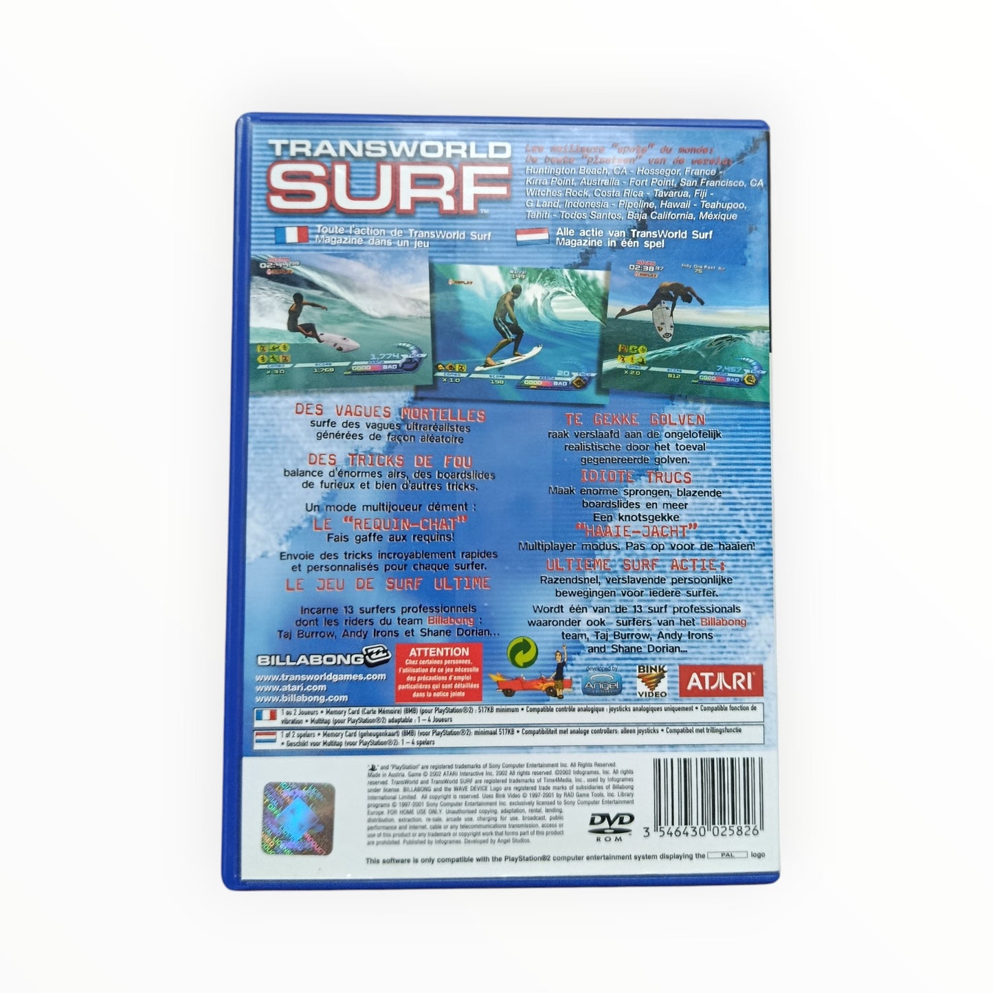 Transworld Surf playstation 2 (PS2)
