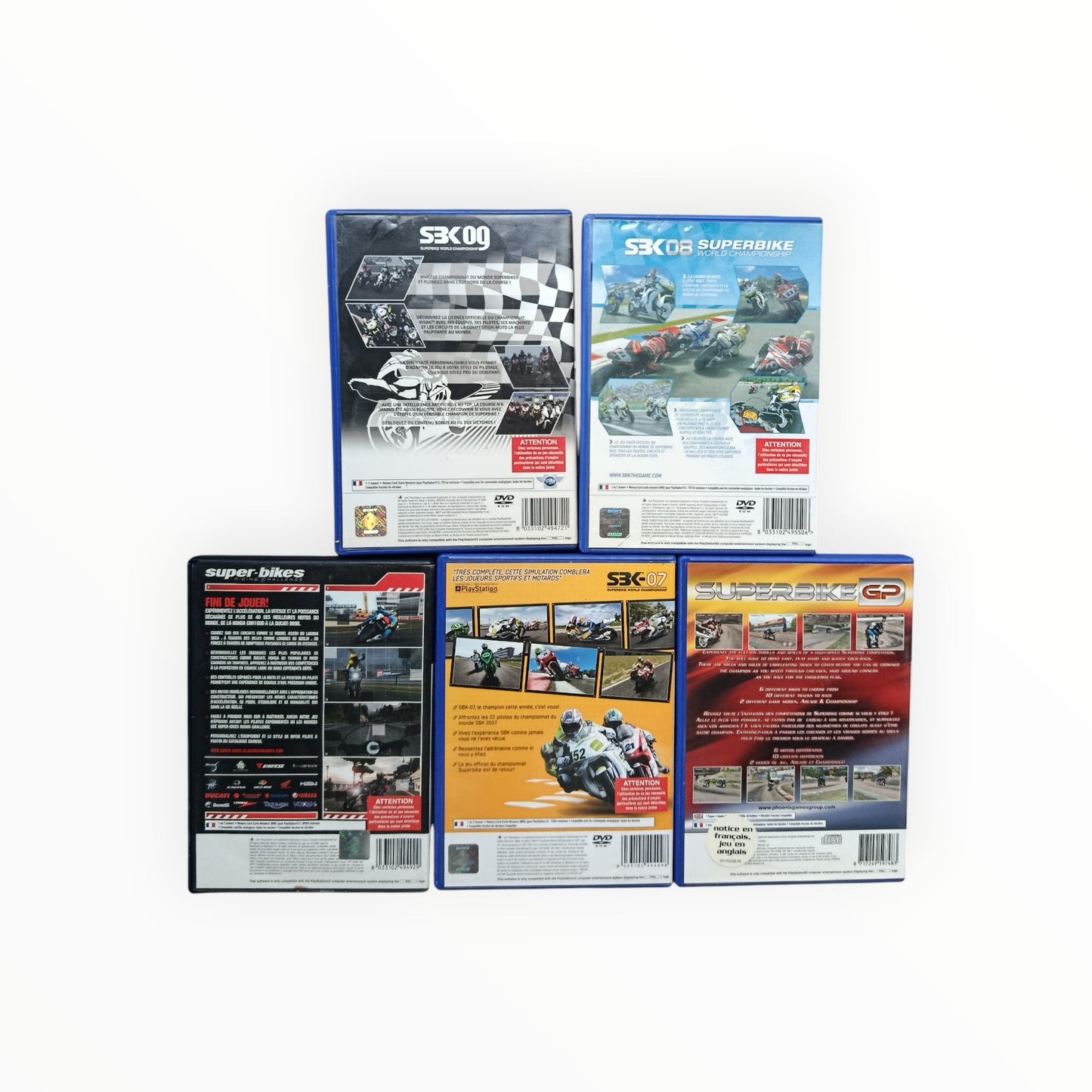 Bundle lot Superbike Playstation 2 (PS2)