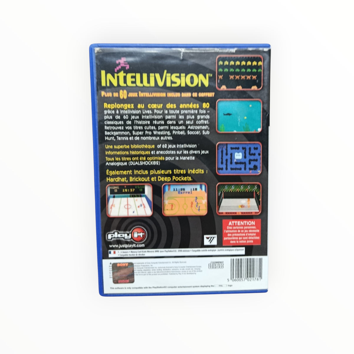 Intellivision Lives ! playstation 2 (PS2)