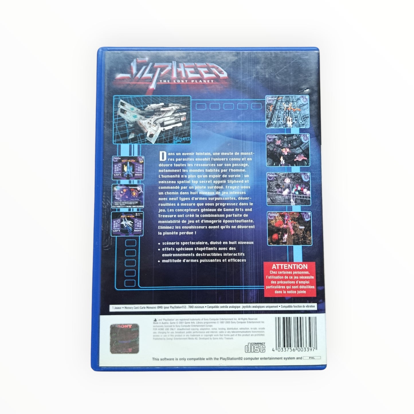 Silpheed : The Lost Planet playstation 2 (PS2)