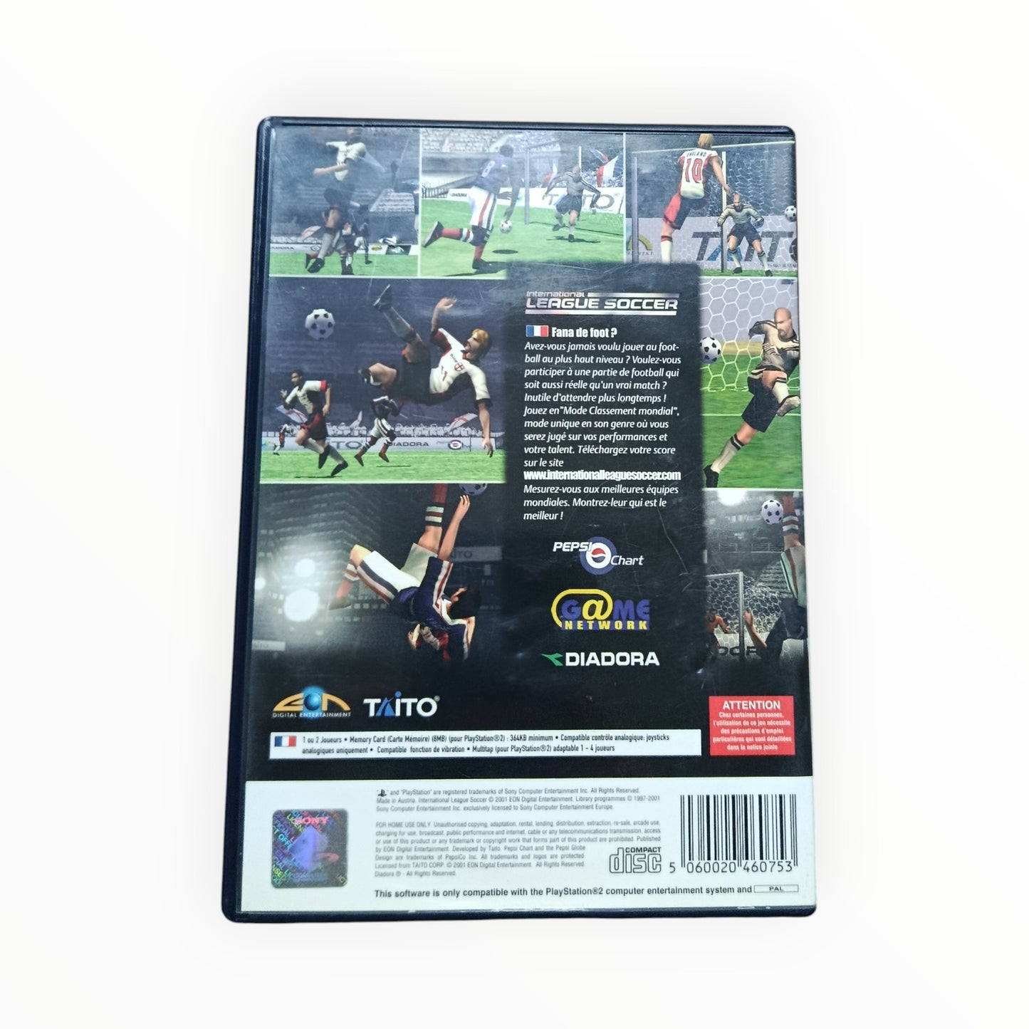 International League Soccer playstation 2 (PS2)