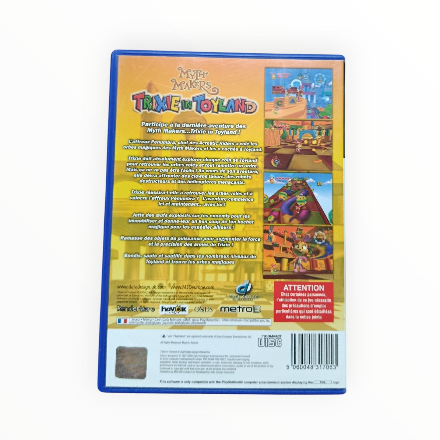 Trixie in Toyland playstation 2 (PS2)