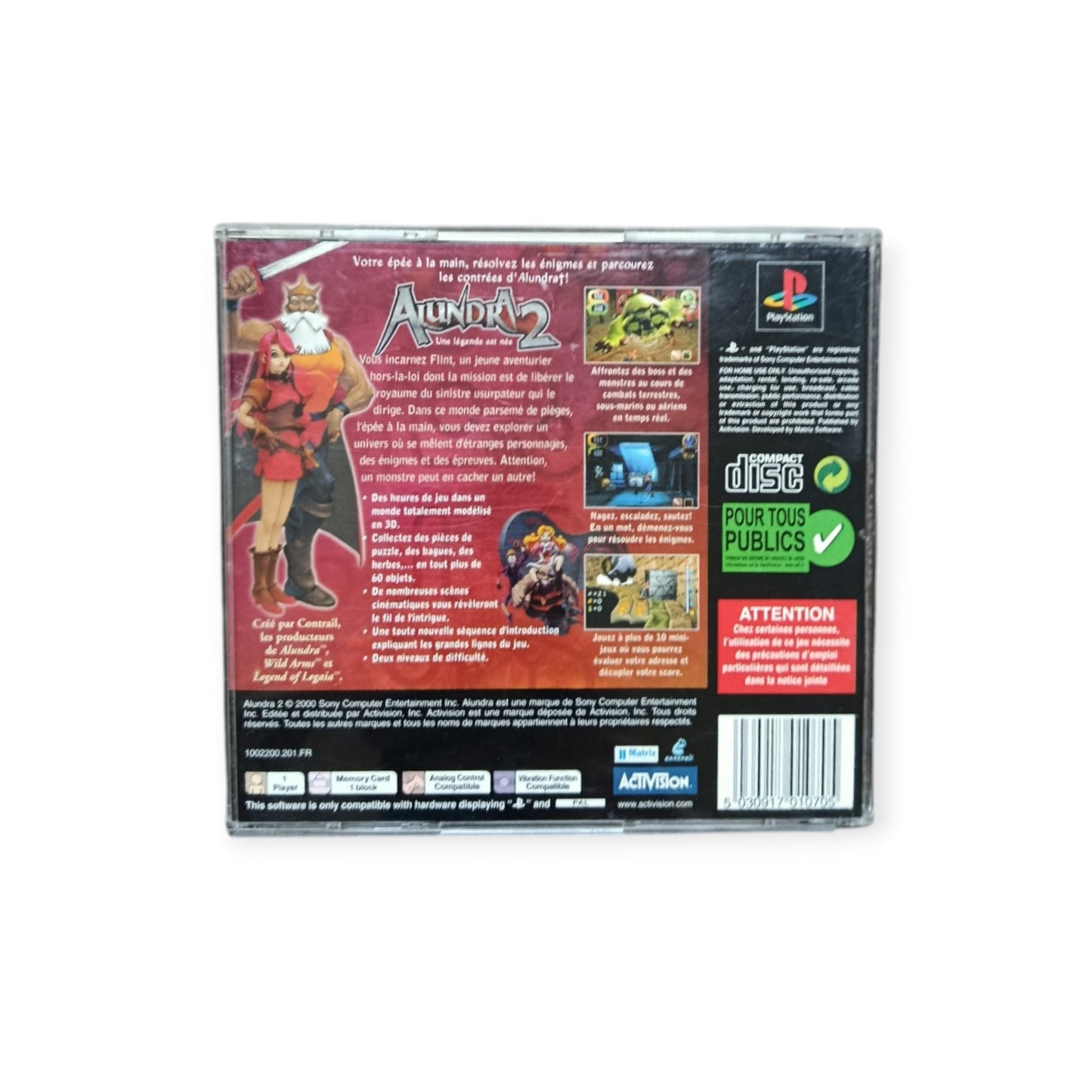 Alundra 2 – PlayStation 1 (PS1) | Complet