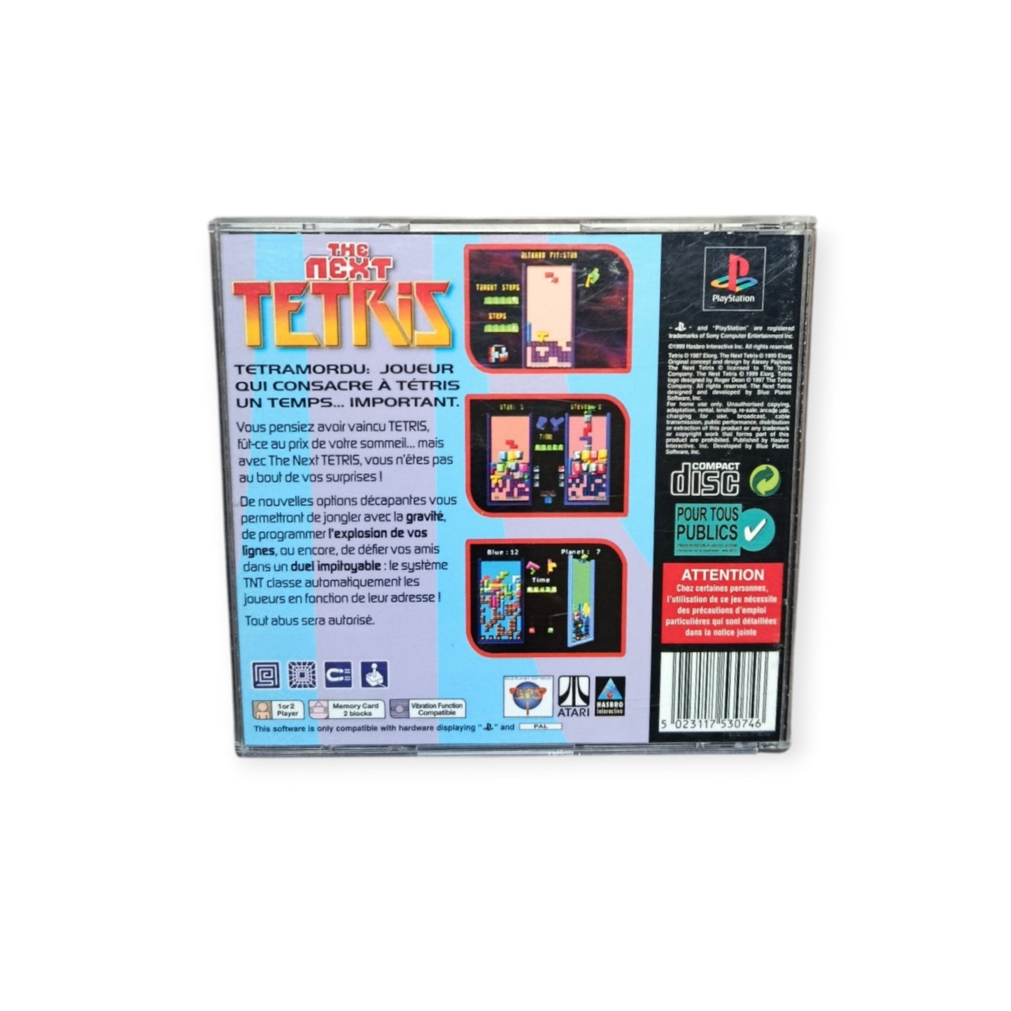 The Next Tetris – PlayStation 1 (PS1) – Complet FRA