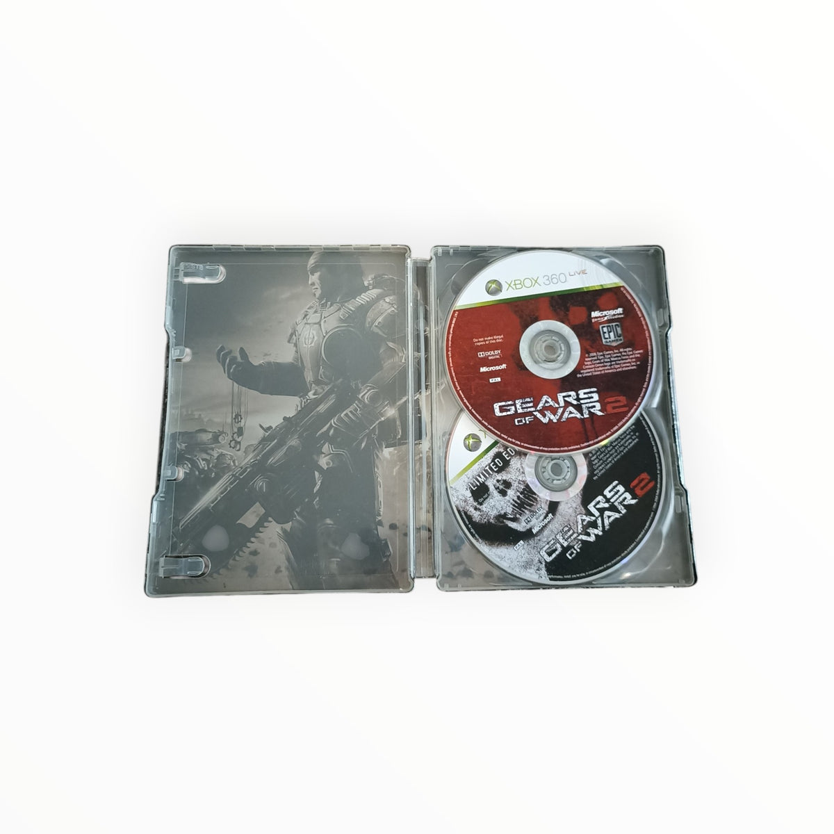 Steelbook Gears Of War 2 Xbox 360