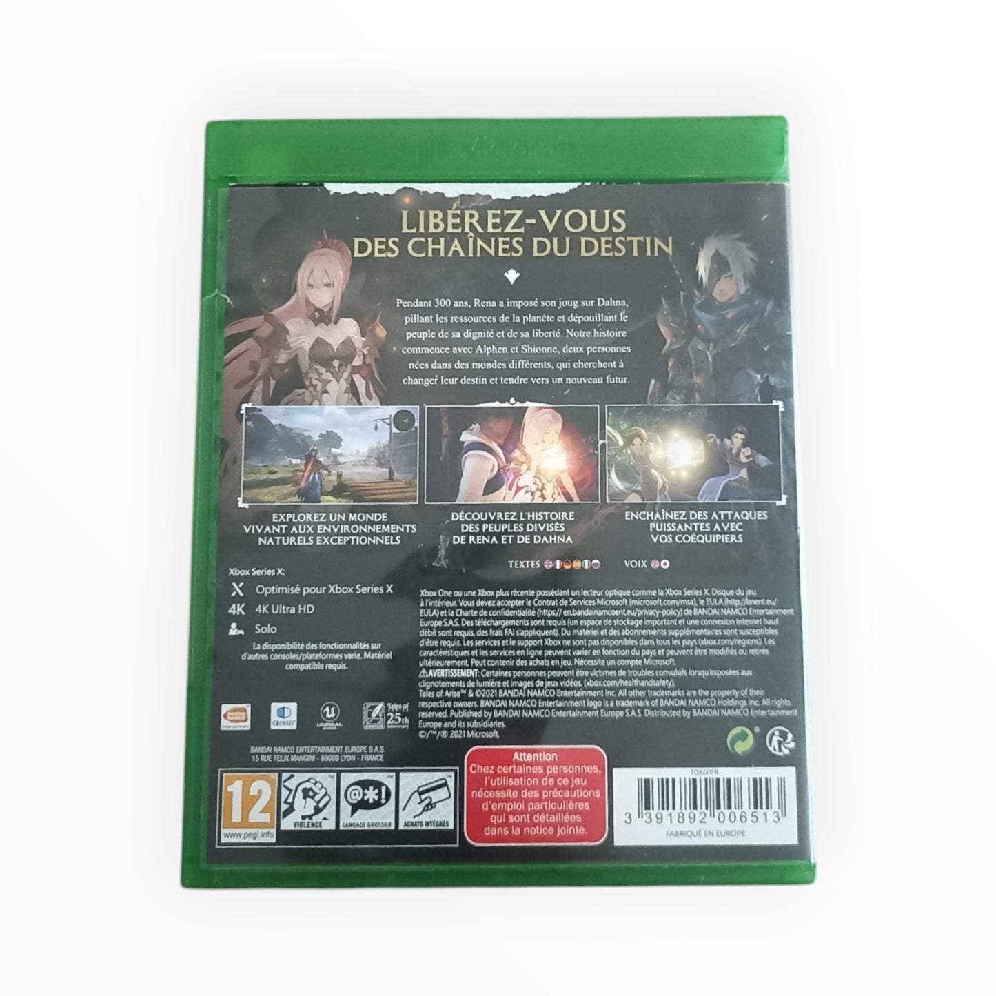 Tales Of Arise Xbox One