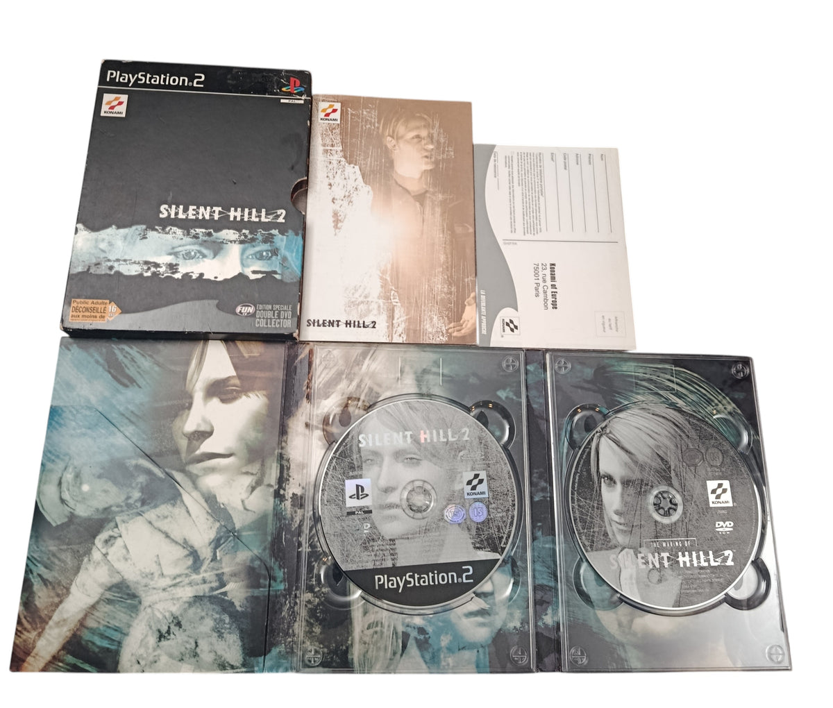 Silent Hill 2 – Édition Spéciale Double DVD Collector – PlayStation 2 (complet)