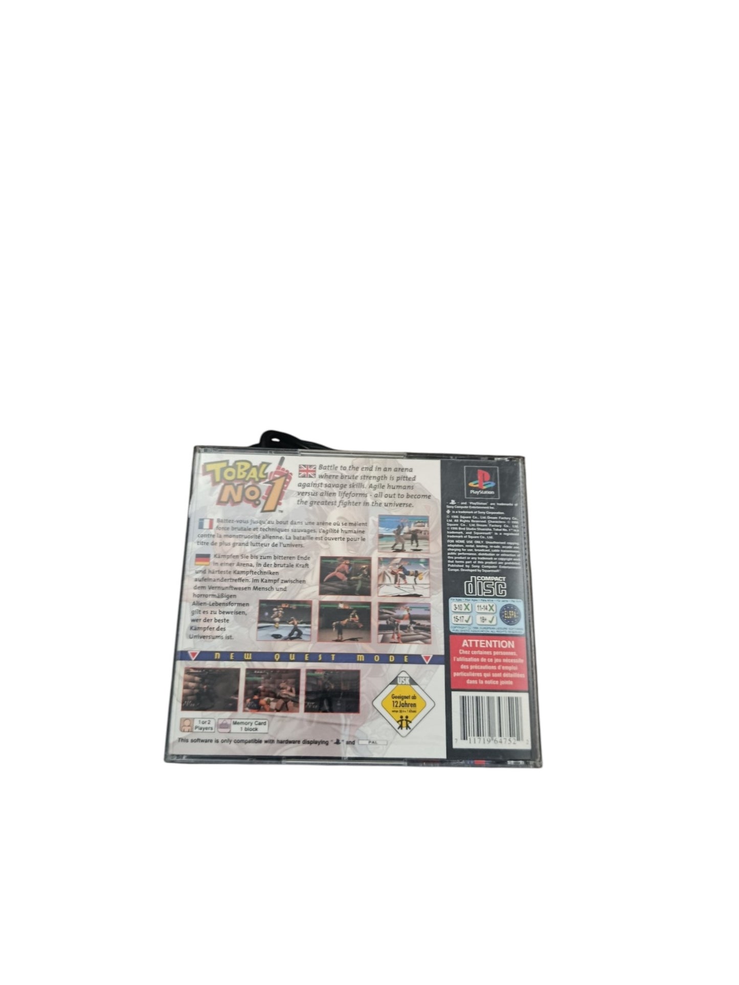 TOBAL NO.1 playstation 1 (PS1)