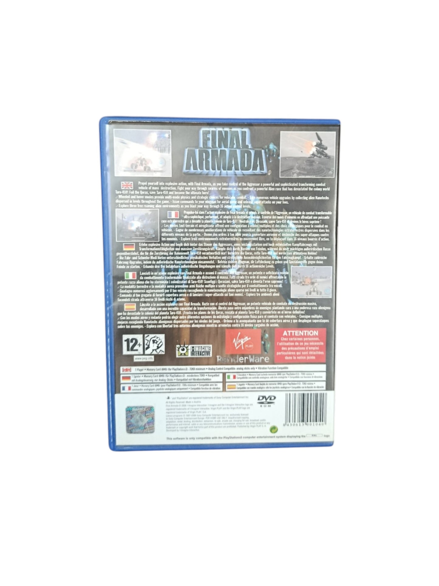 Final Armada Playstation 2 (PS2)