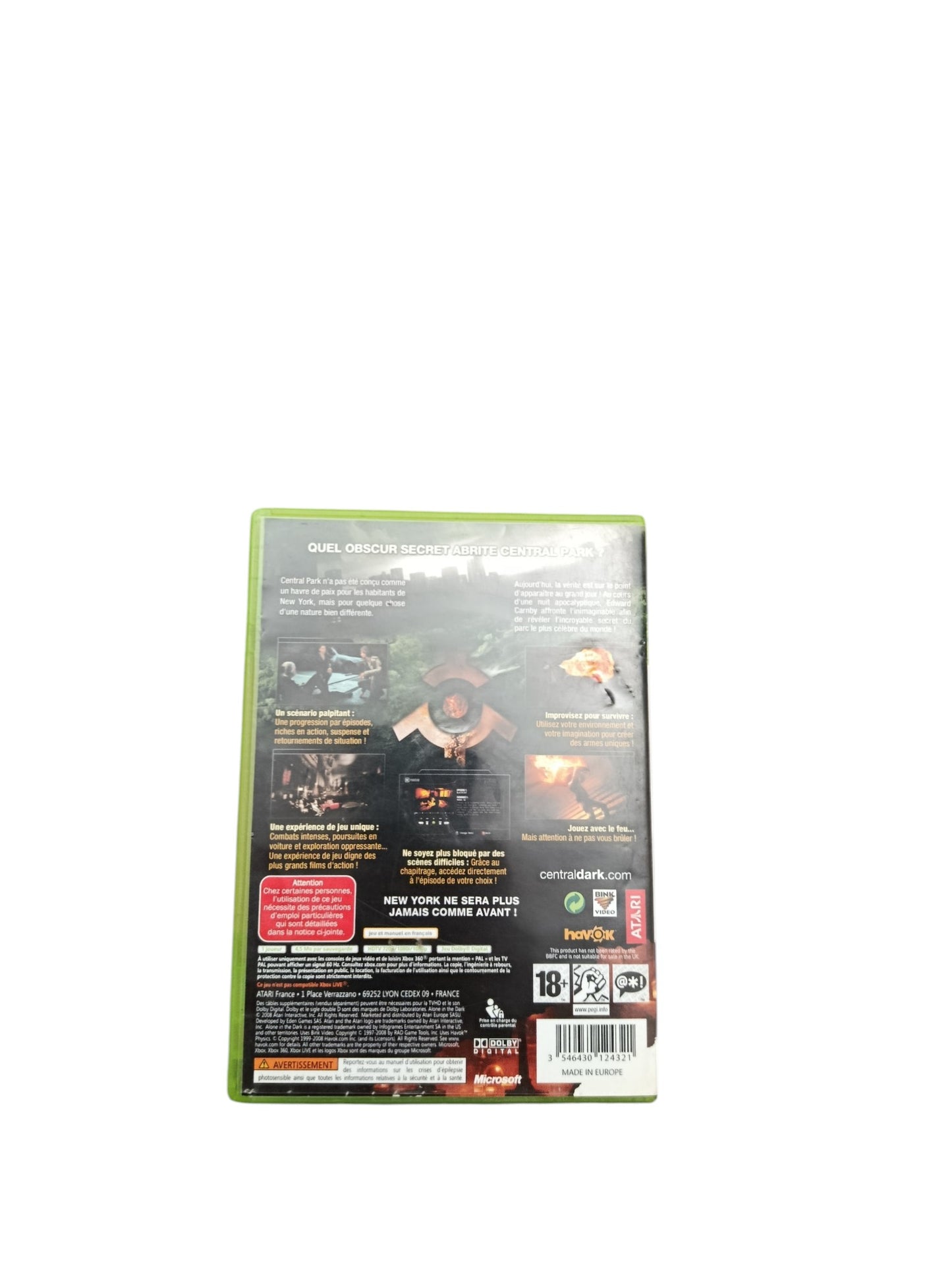 Alone in The Dark Xbox 360