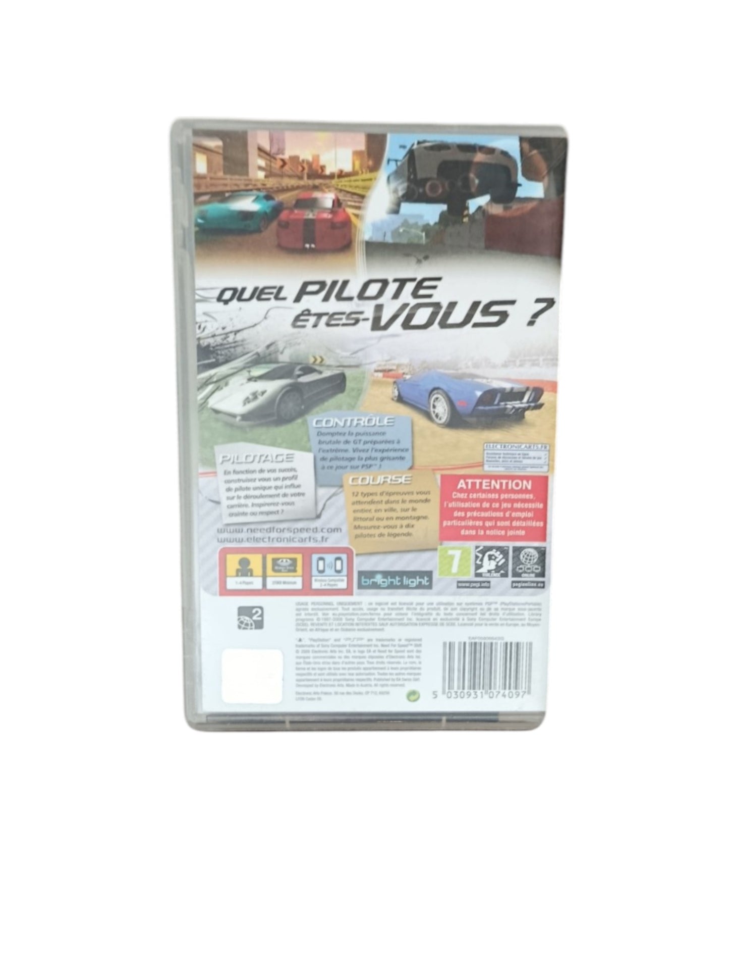 Need For Speed Shift PlayStation Portable (PSP)