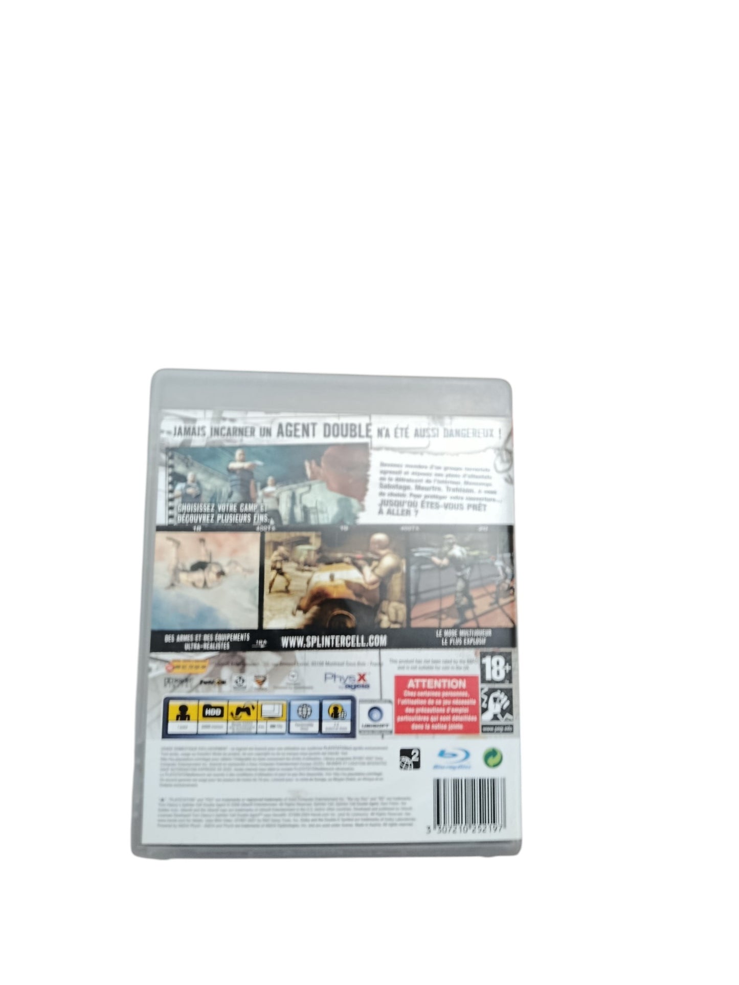 Tom Clancy's Splinter Cell : Double Agent Playstation 3 (PS3) Complet