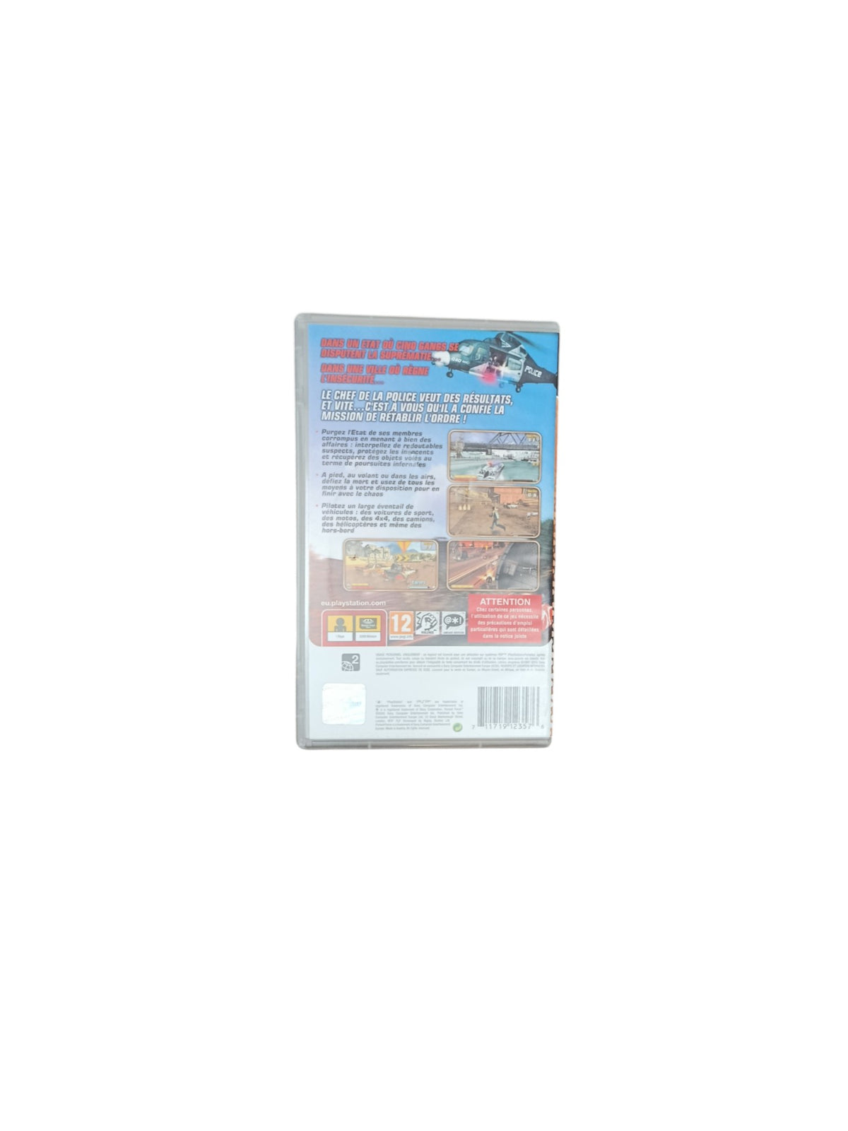 Pursuit Force PlayStation Portable (PSP)) Version PSP Essentals