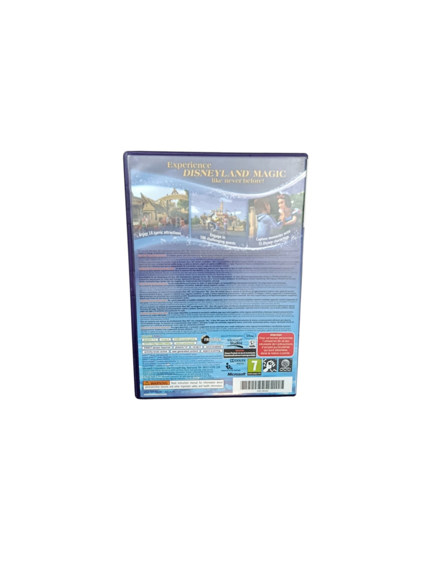 Disneyland Kinect Xbox 360