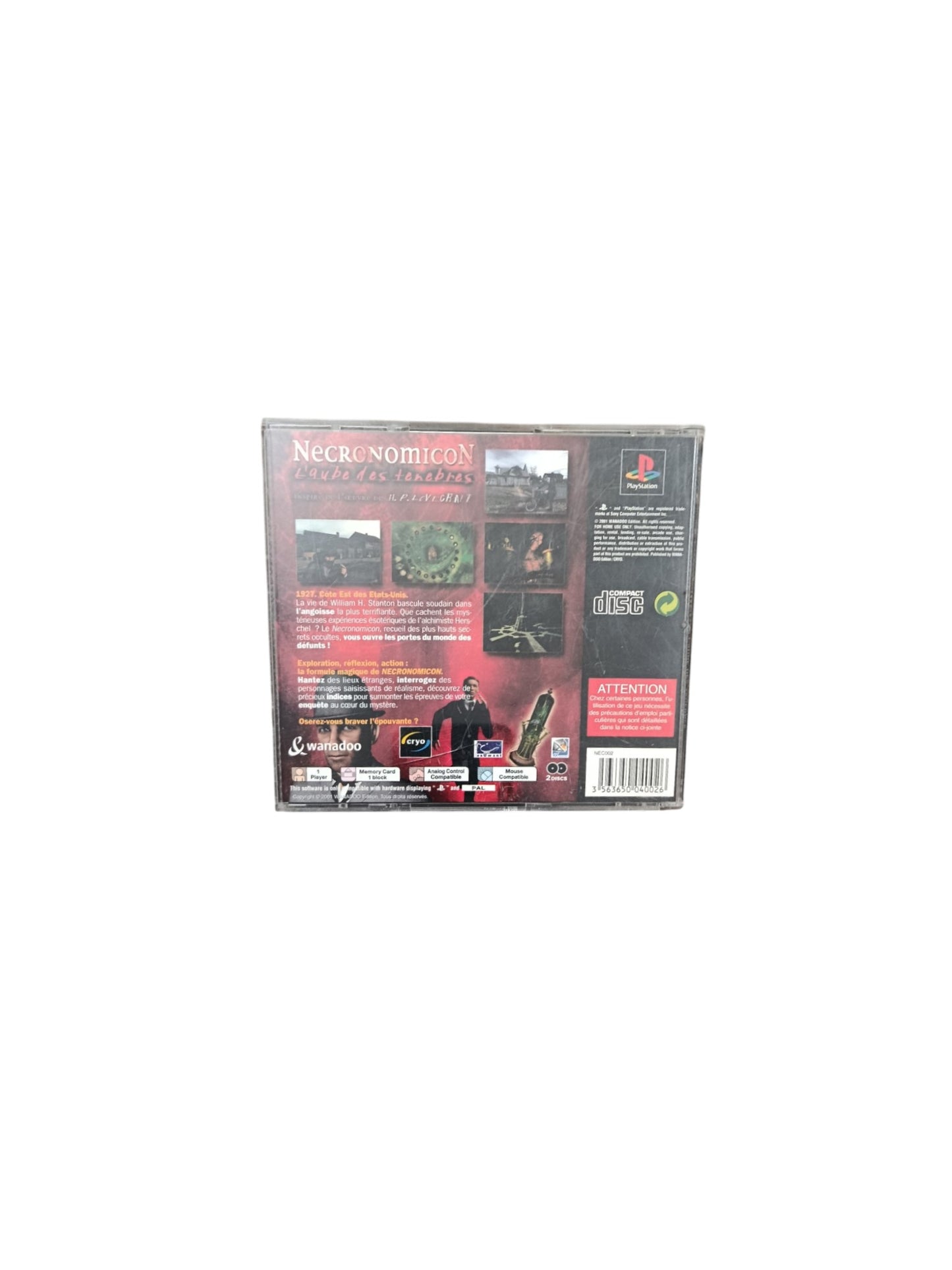 Necronomicon Playstation 1 (PS1)