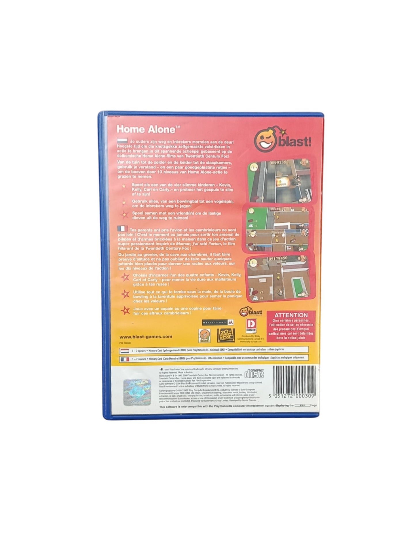 Home Alone Playstation 2 (PS2)