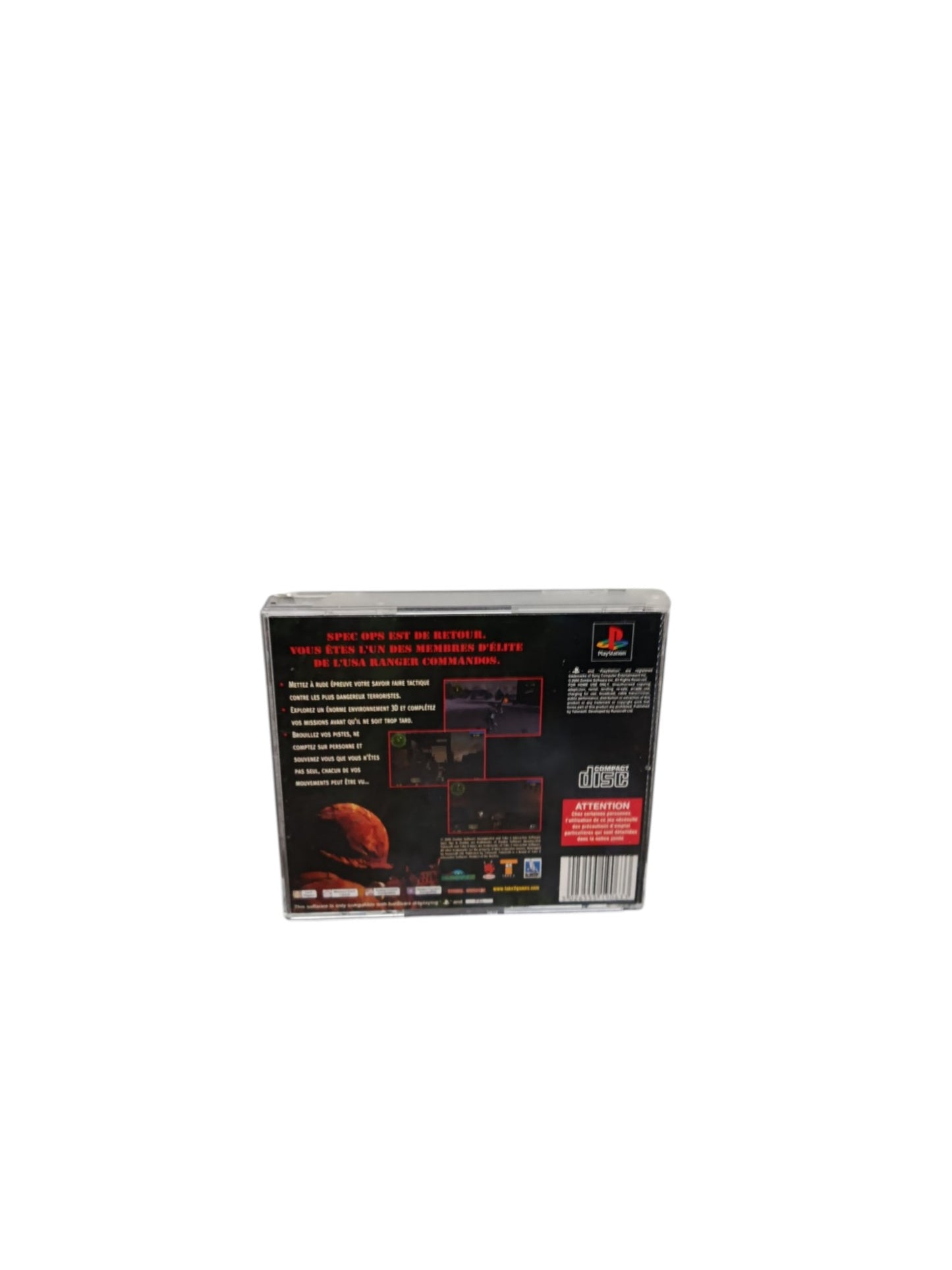 Spec Ops Seconde Vie Playstation 1 (PS1)