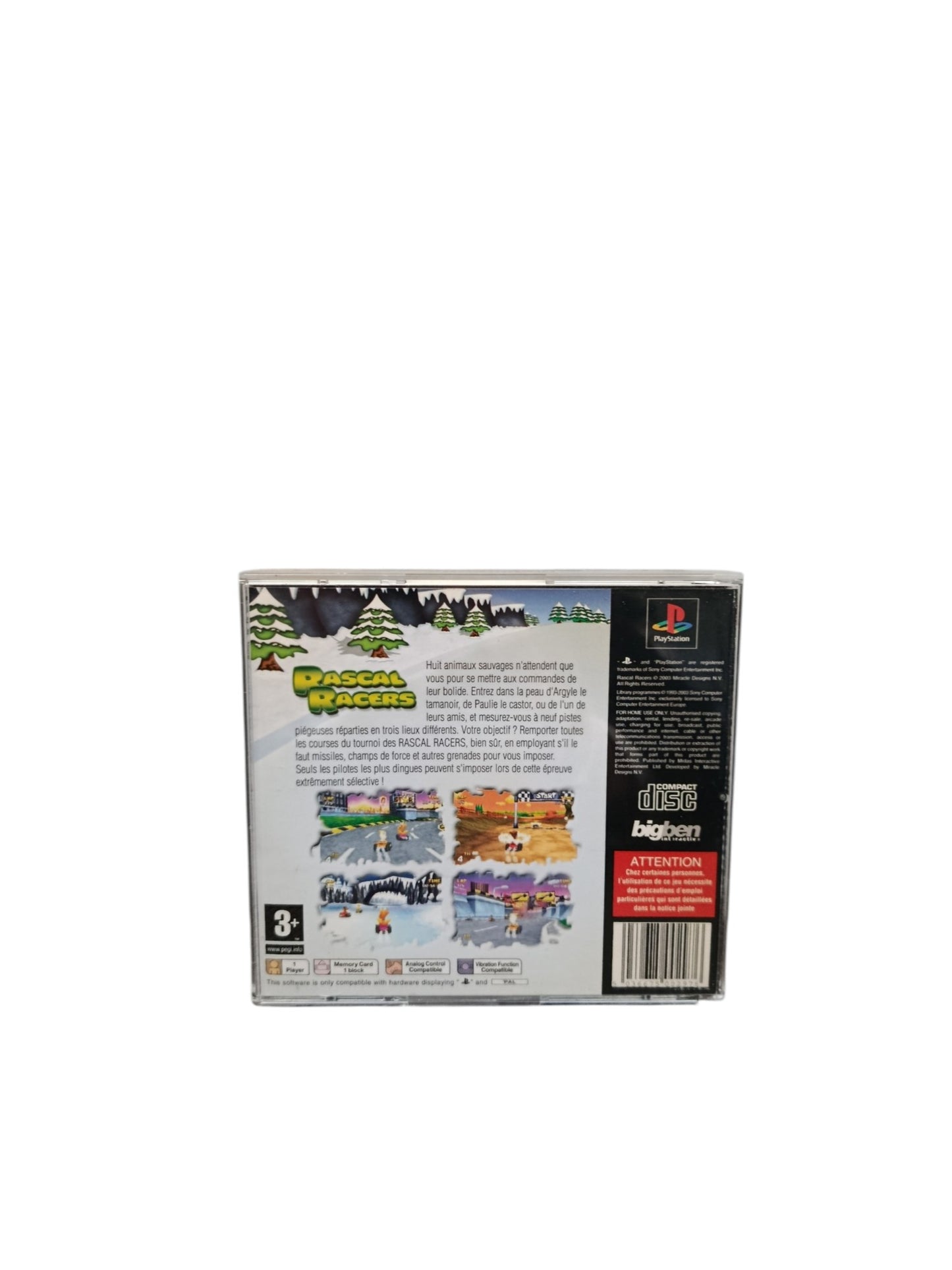 Rascal Racers Seconde Vie Playstation 1 (PS1)