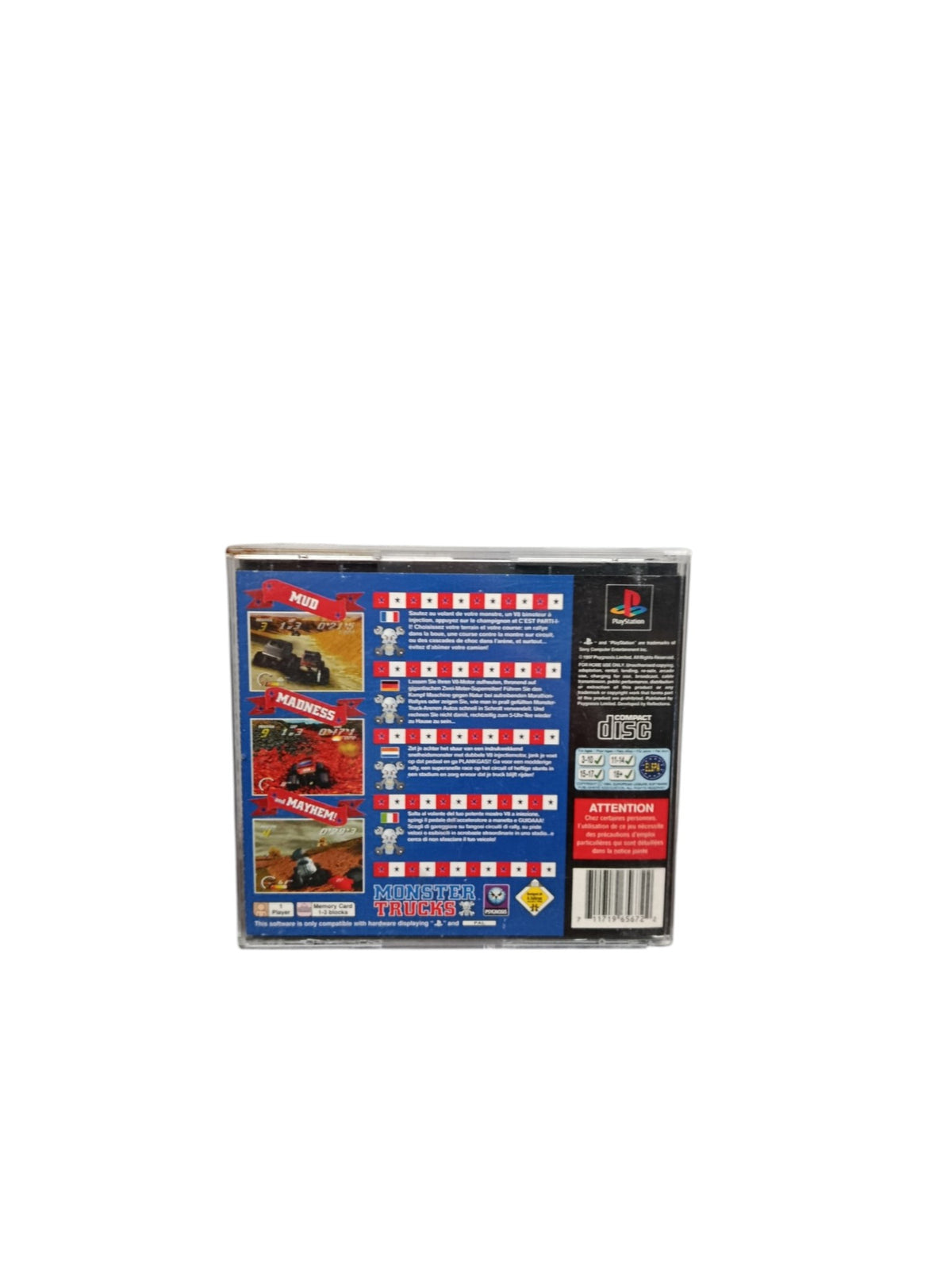 Monster Trucks PlayStation 1 (PS1)