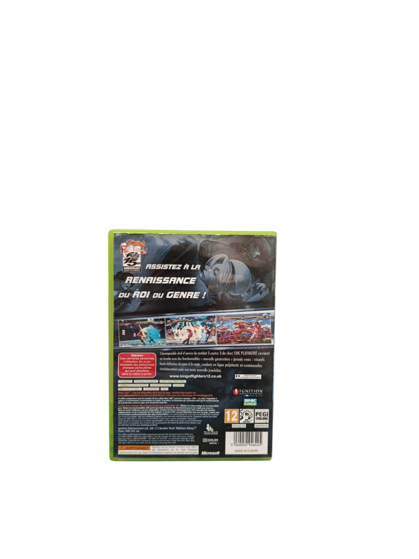 The King of Fighters XIII Xbox 360 Complet Version Française Jeu Culte