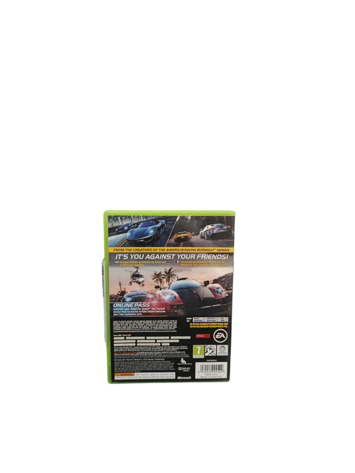 Need for Speed Hot Pursuit Xbox 360 Complet