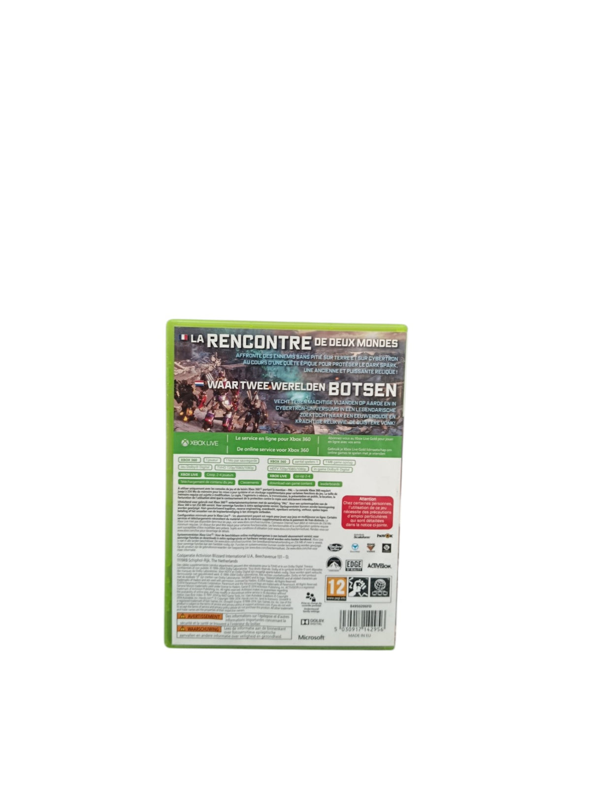 Transformers The Dark Spark Xbox 360 Complet