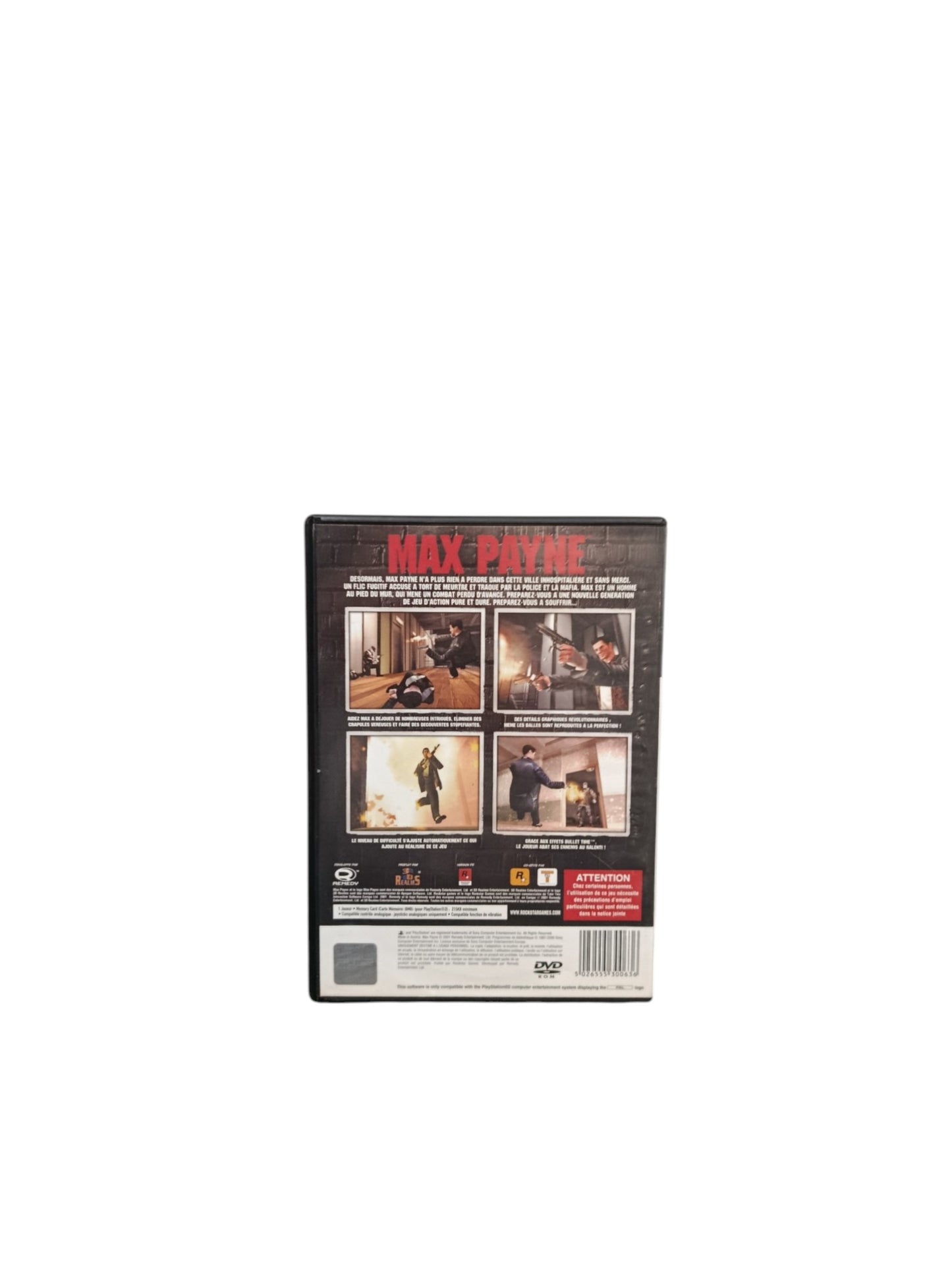 Max Payne Playstation 2 (PS2)