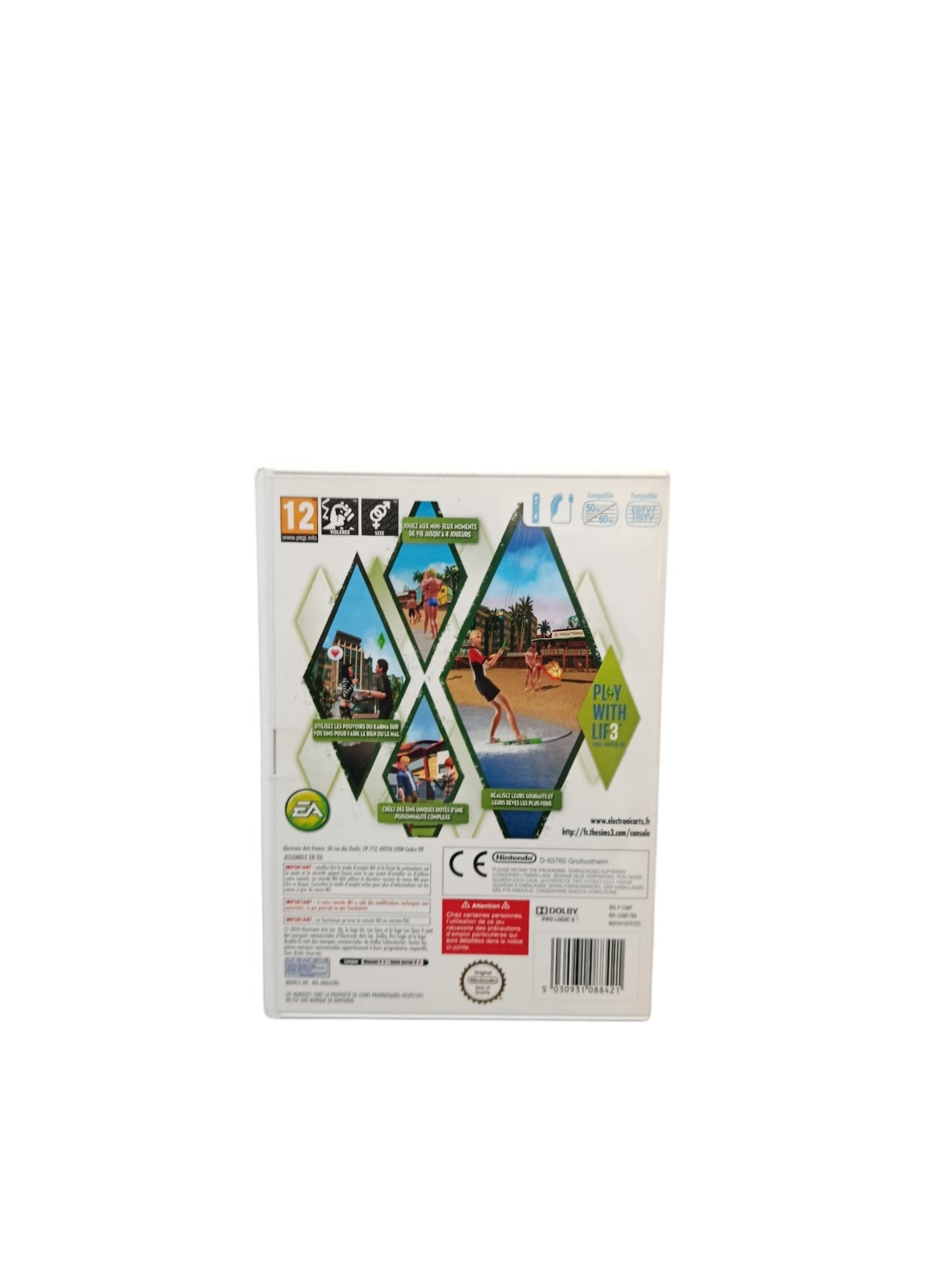 Les Sims 3 Nintendo Wii Complet