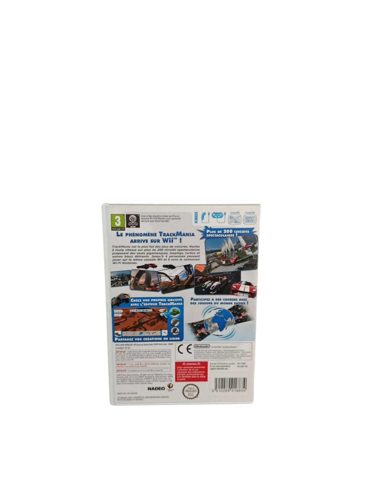 Trackmania (Tm) Nintendo Wii Complet