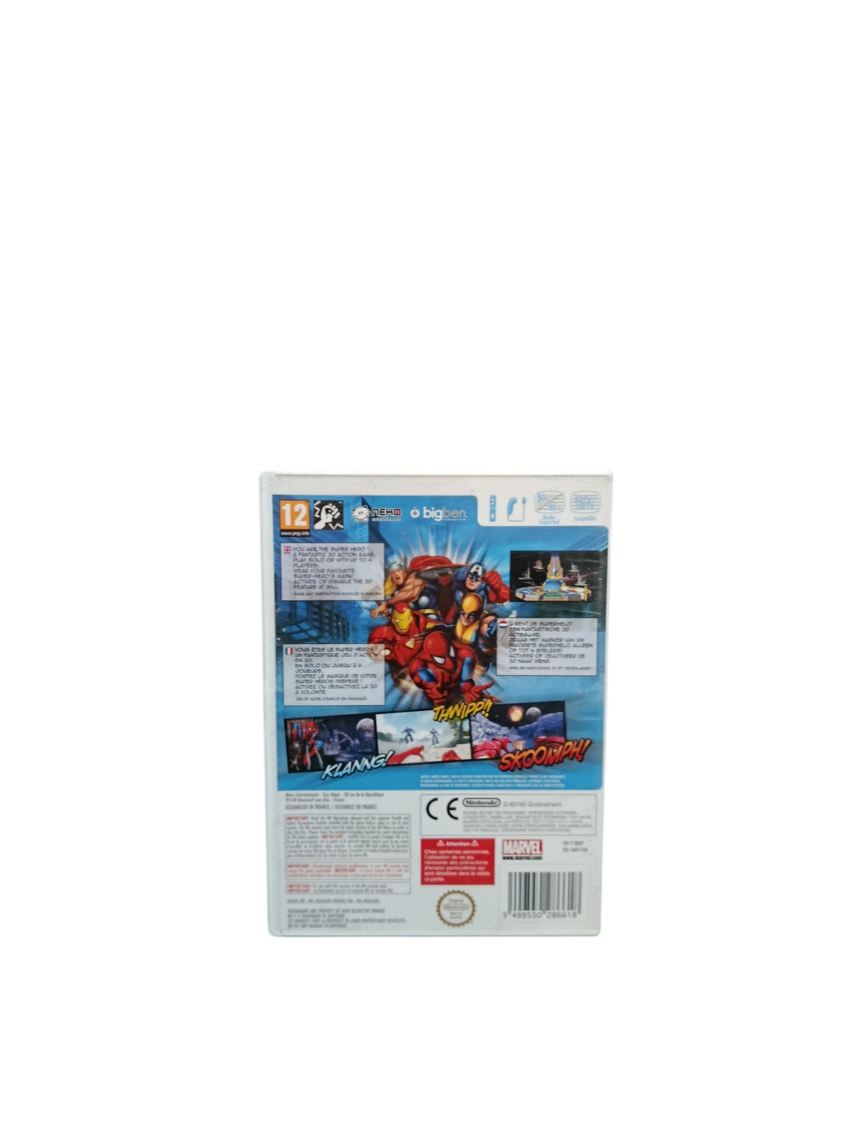 Marvel Super Heroes 3D : Grandmaster’s Challenge Wii