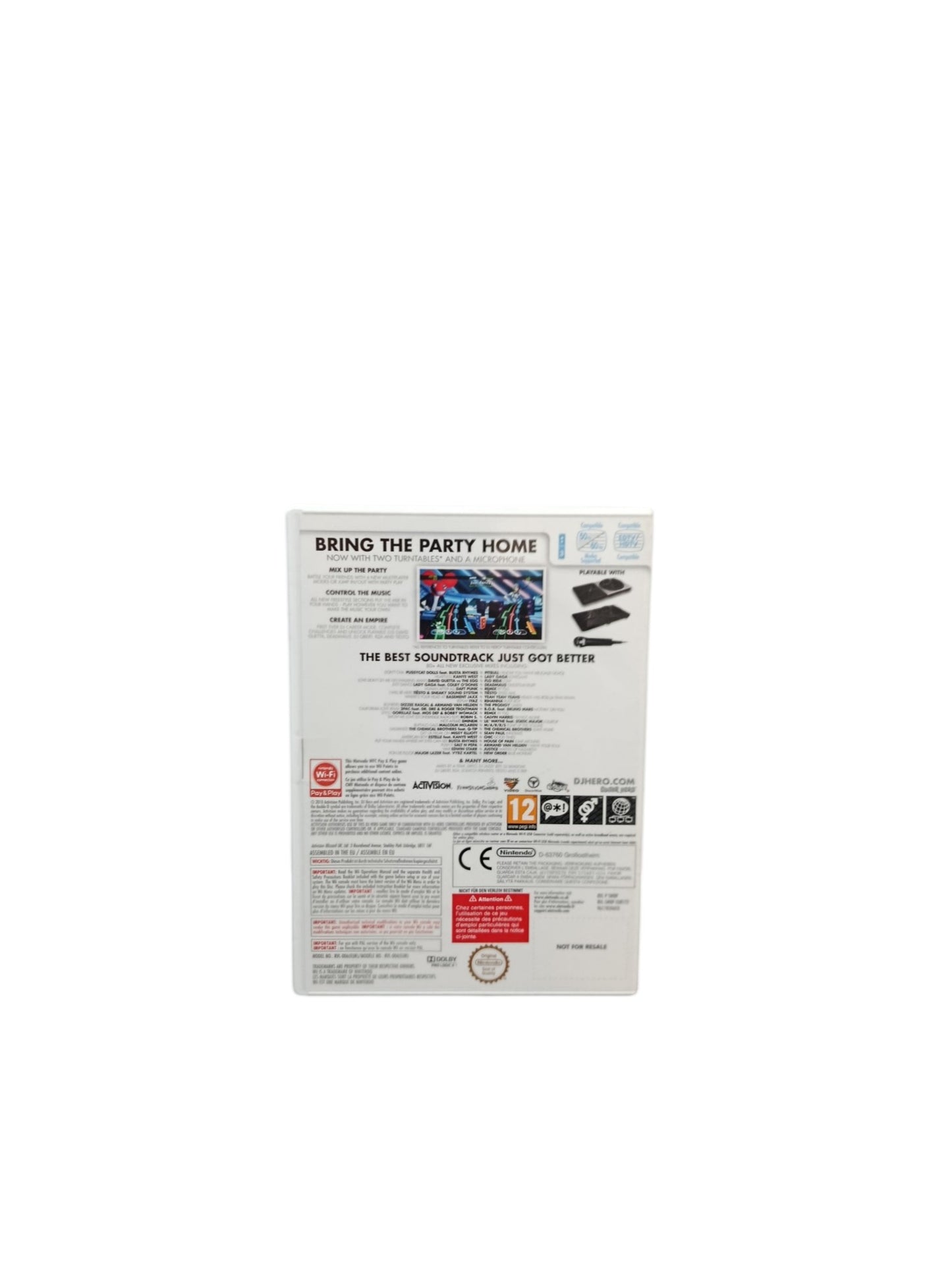 DJ hero 2 Nintendo Wii Complet