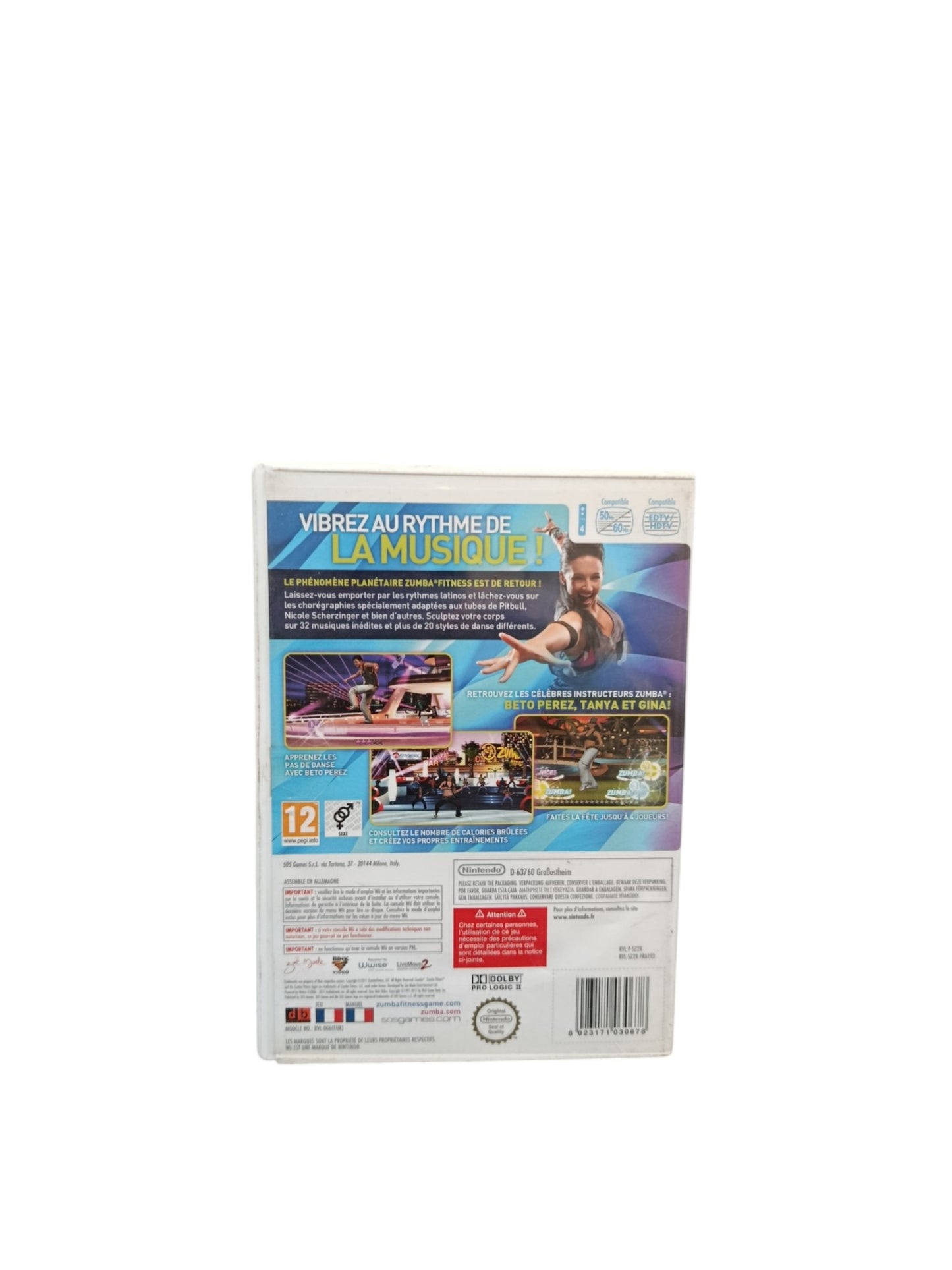 Zumba Fitness 2 Wii Complet
