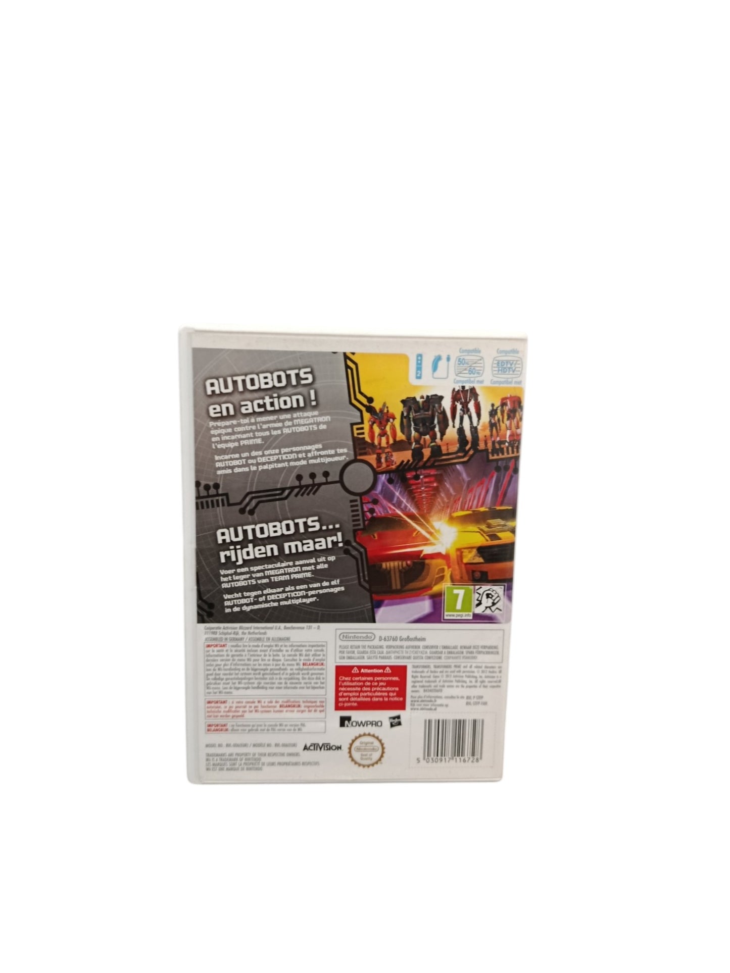 Transformers Prime The Game Wii Complet