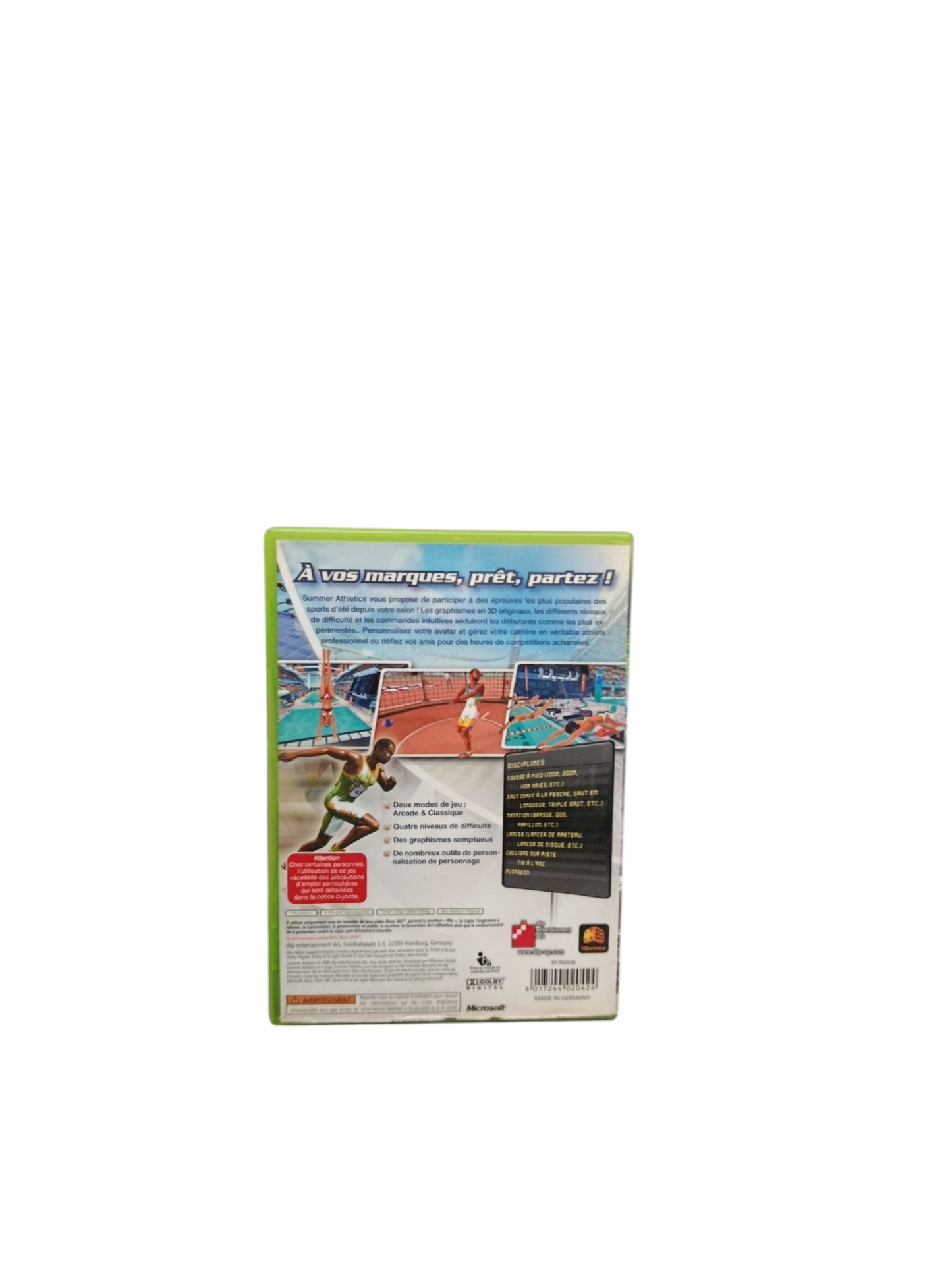 Summer Athletics Xbox 360 Complet