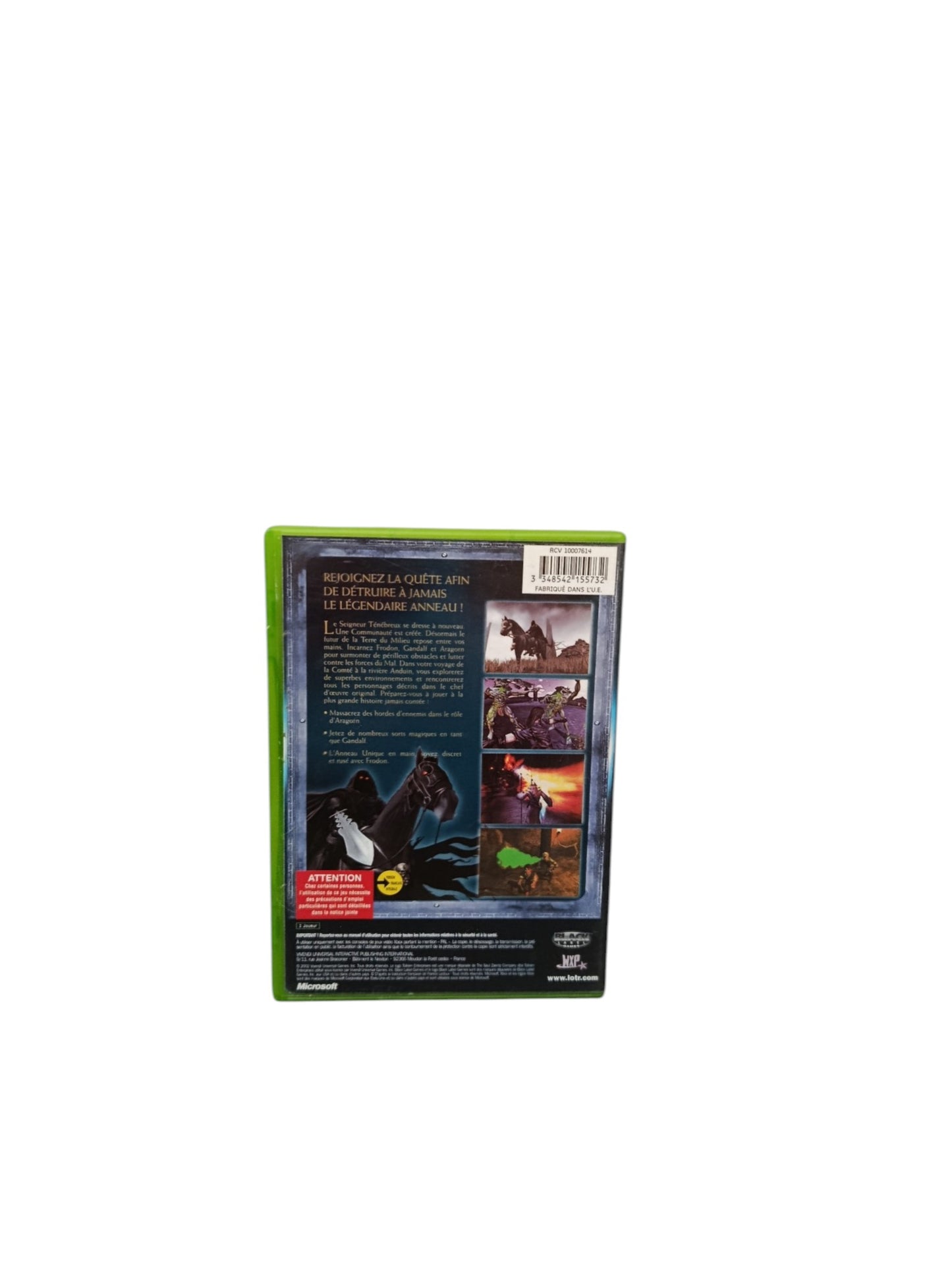 Seigneur Des Anneaux Xbox Classics