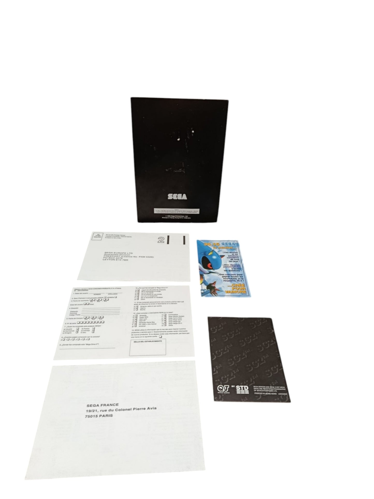 Notice Console Mega Drive