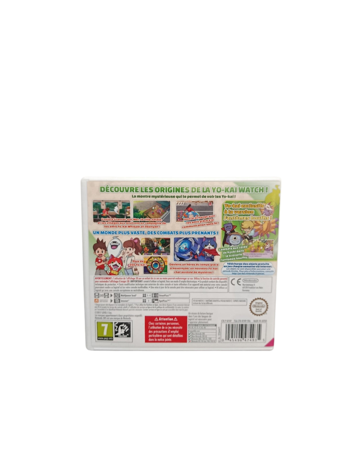 Yokai 2 : Fantomes Bouffis Nintendo 3DS