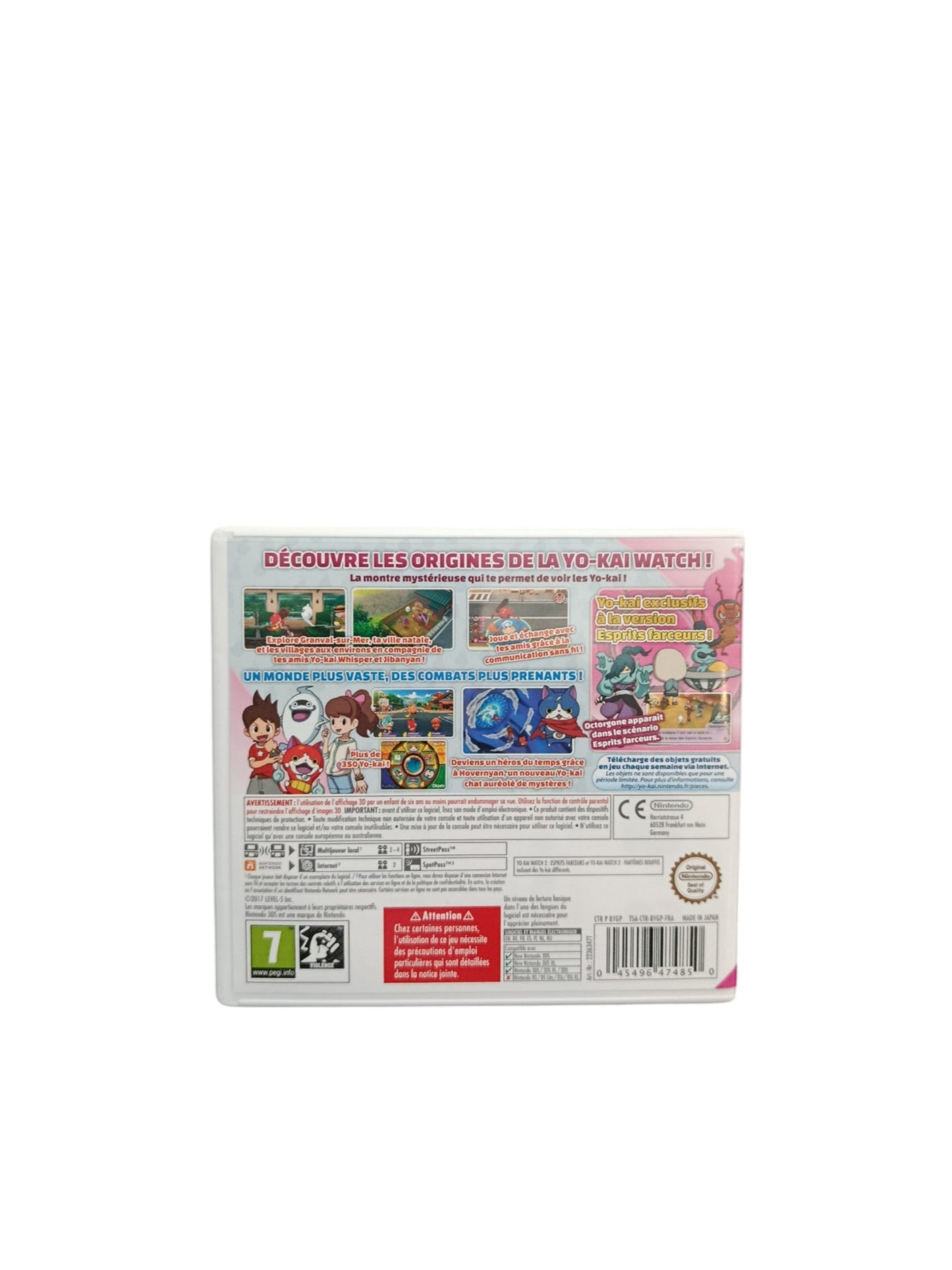Yokai 2 : Esprit Farceur Nintendo 3DS