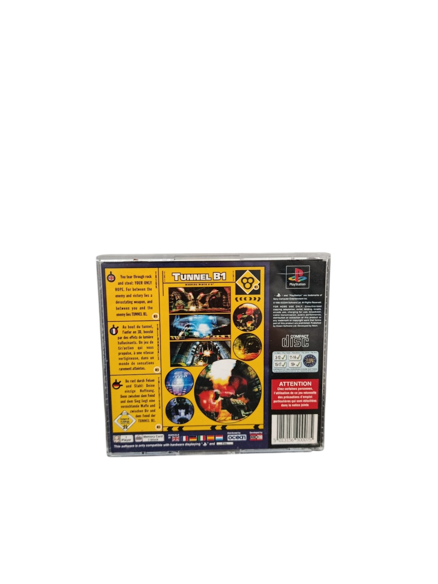 TUNNEL B1 playstation 1 (PS1)