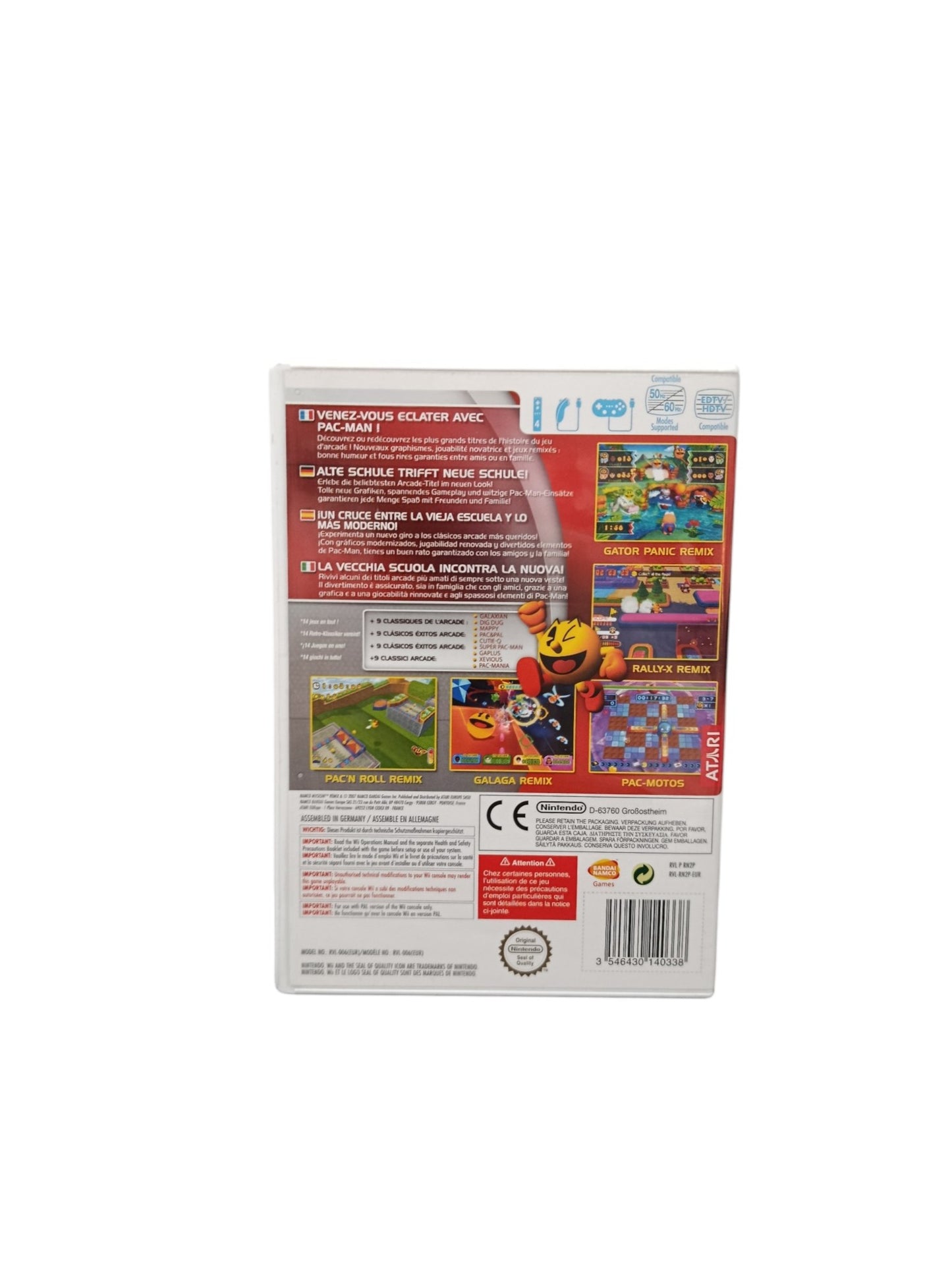 Namco Museum Remix WII