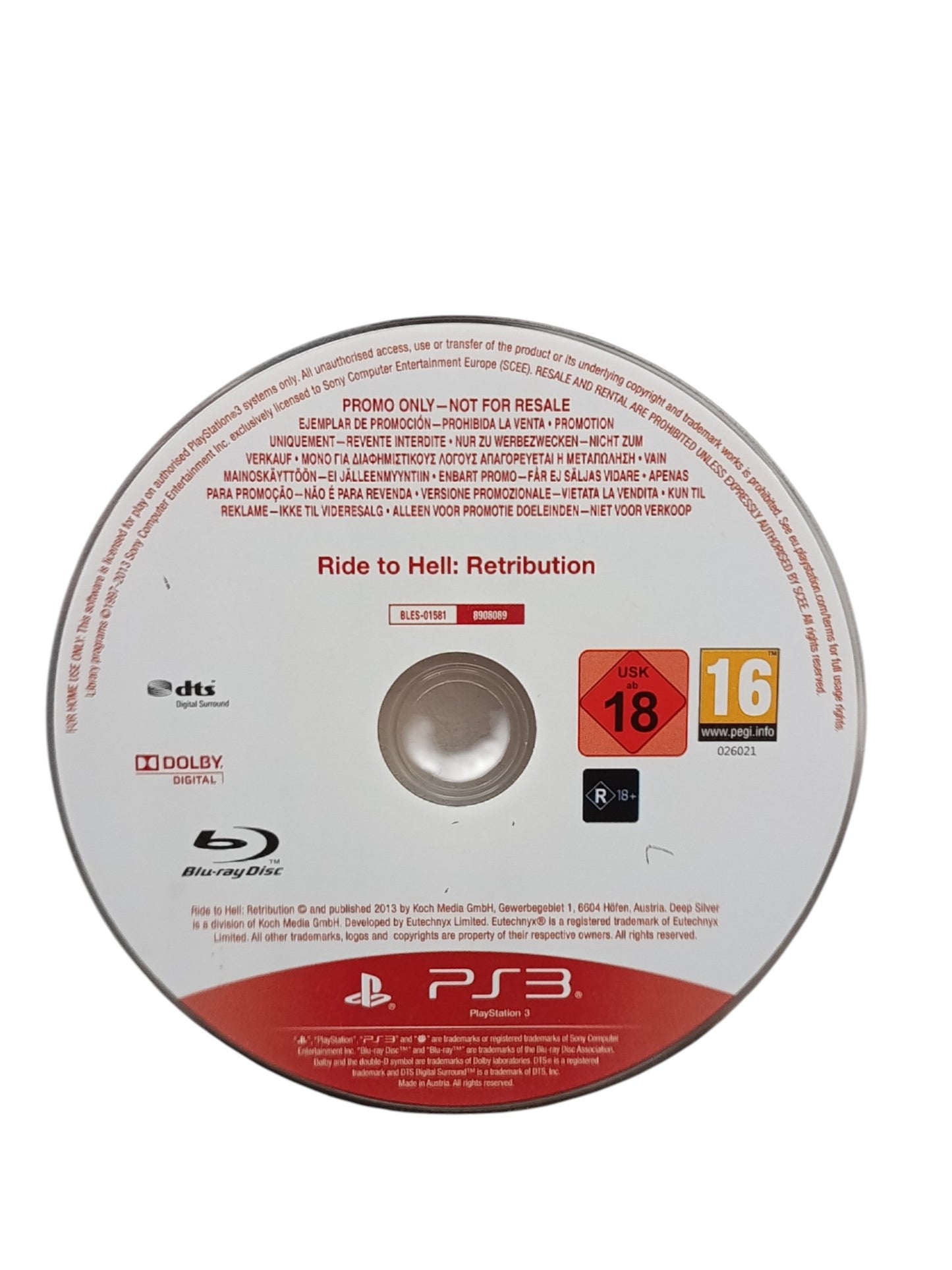 Ride To Hell : Retribution Playstation 3 (PS3) Version Française DEMO