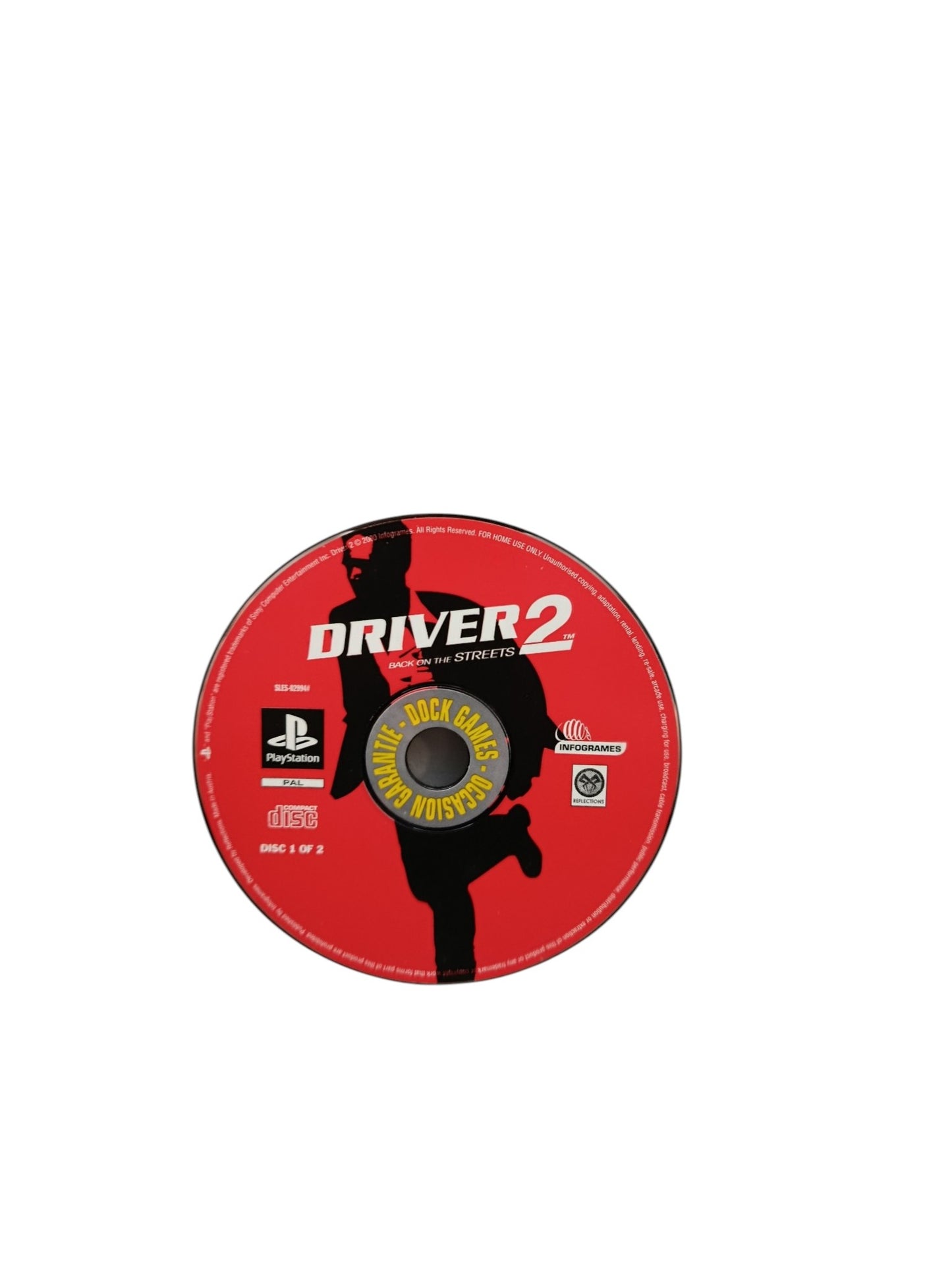 CD1 Driver 2 Playstation 1 (PS1)
