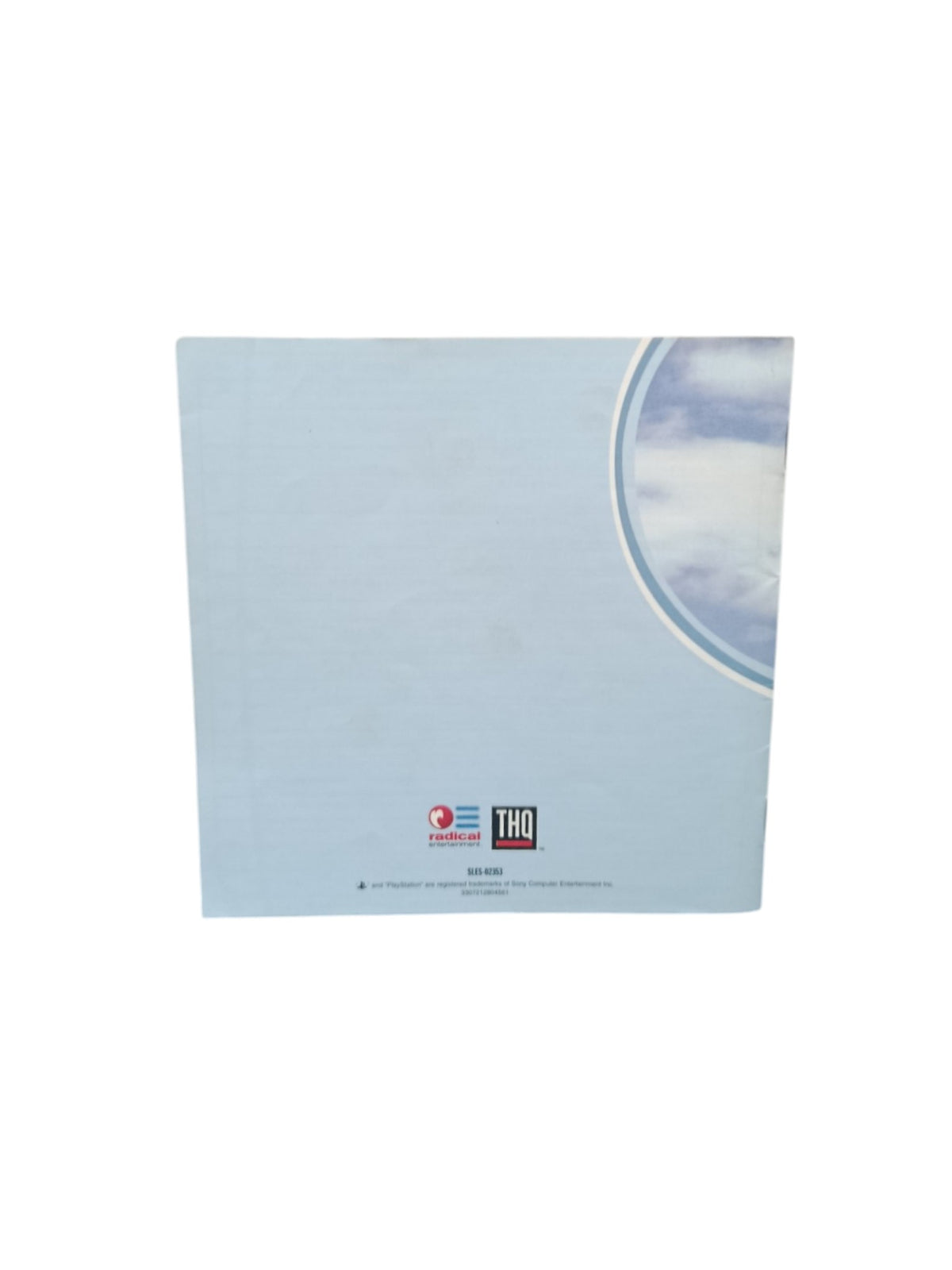 Notice Snowboarding playstation 1 (PS1)