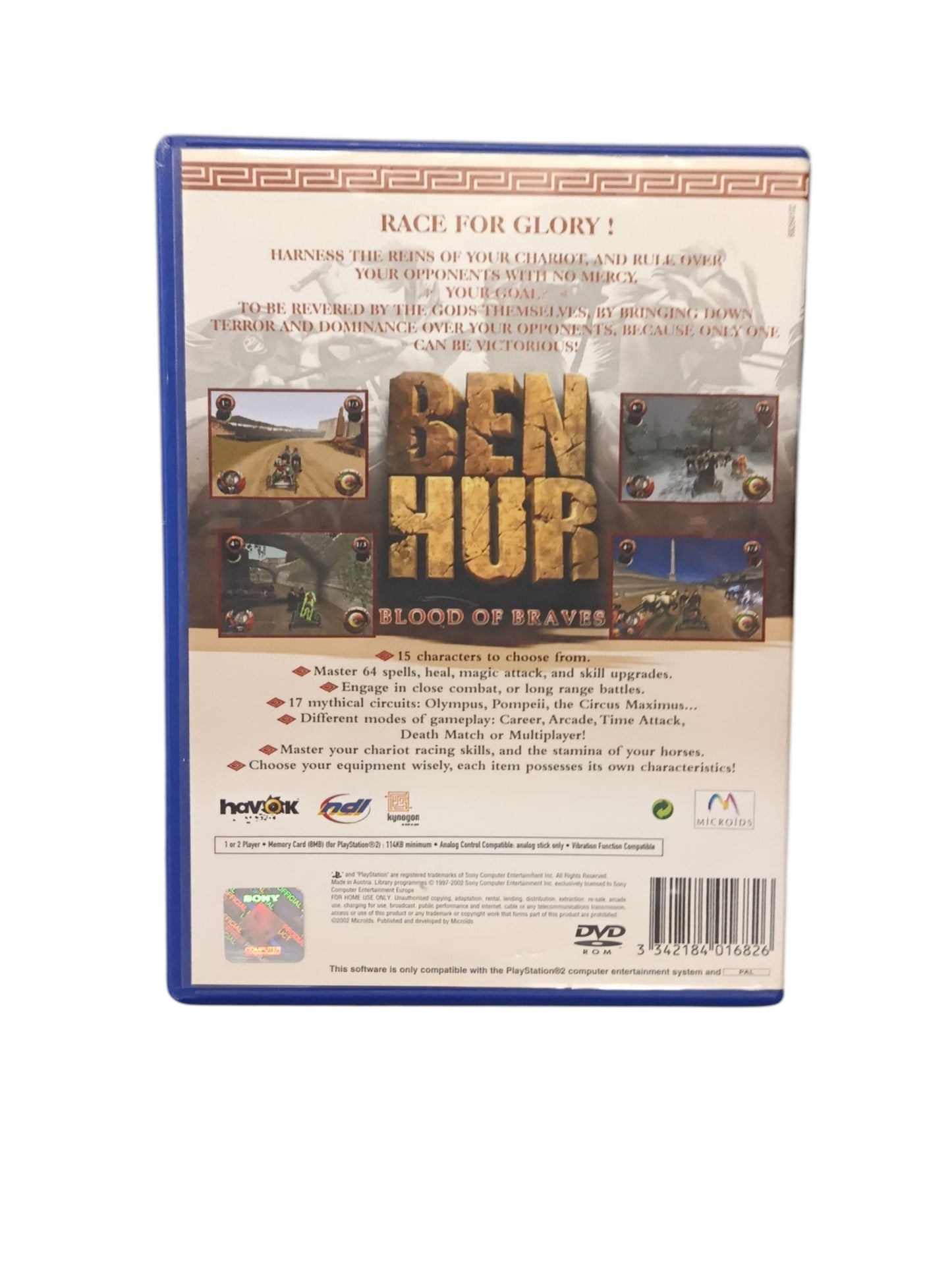 Ben Hur playstation 2 (PS2)