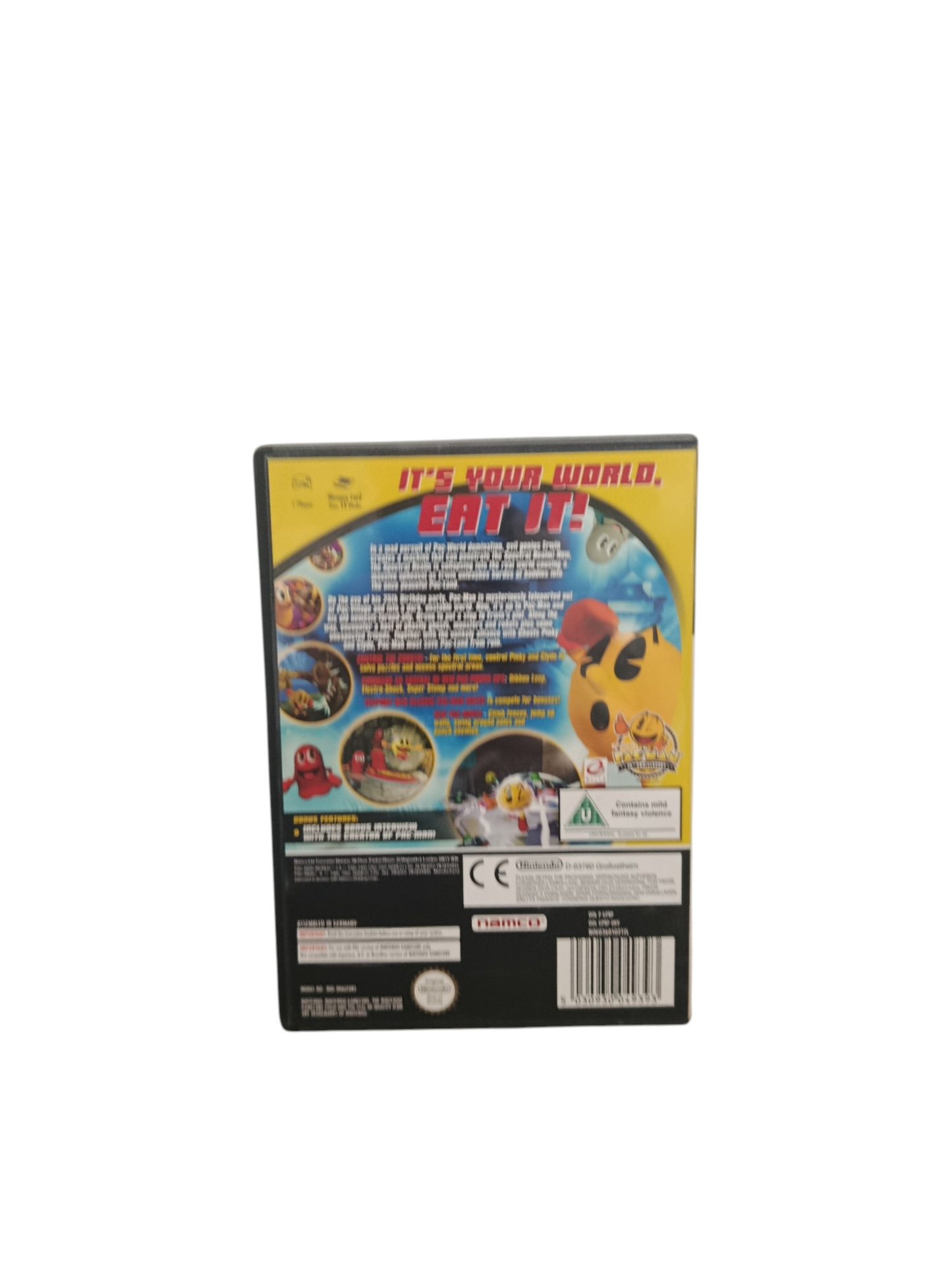 Pac Man World 3 Nintendo GameCube Version UK