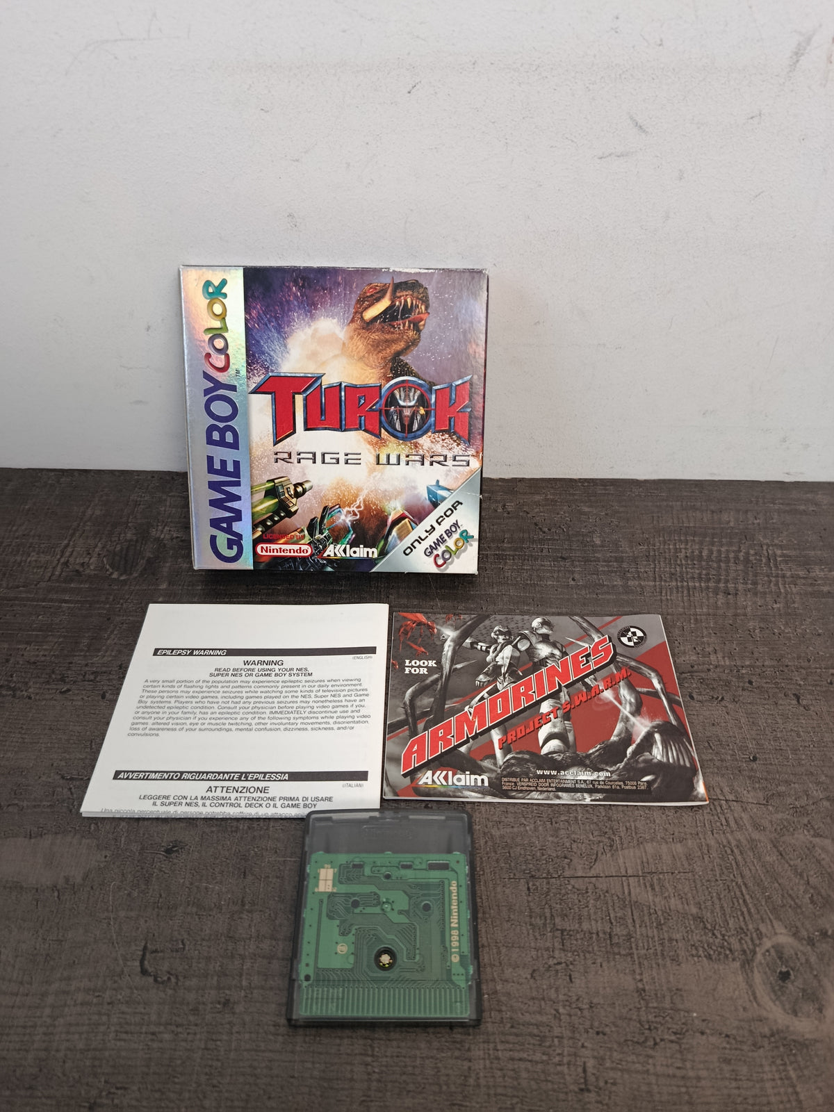 Turok: Rage Wars Game Boy Color