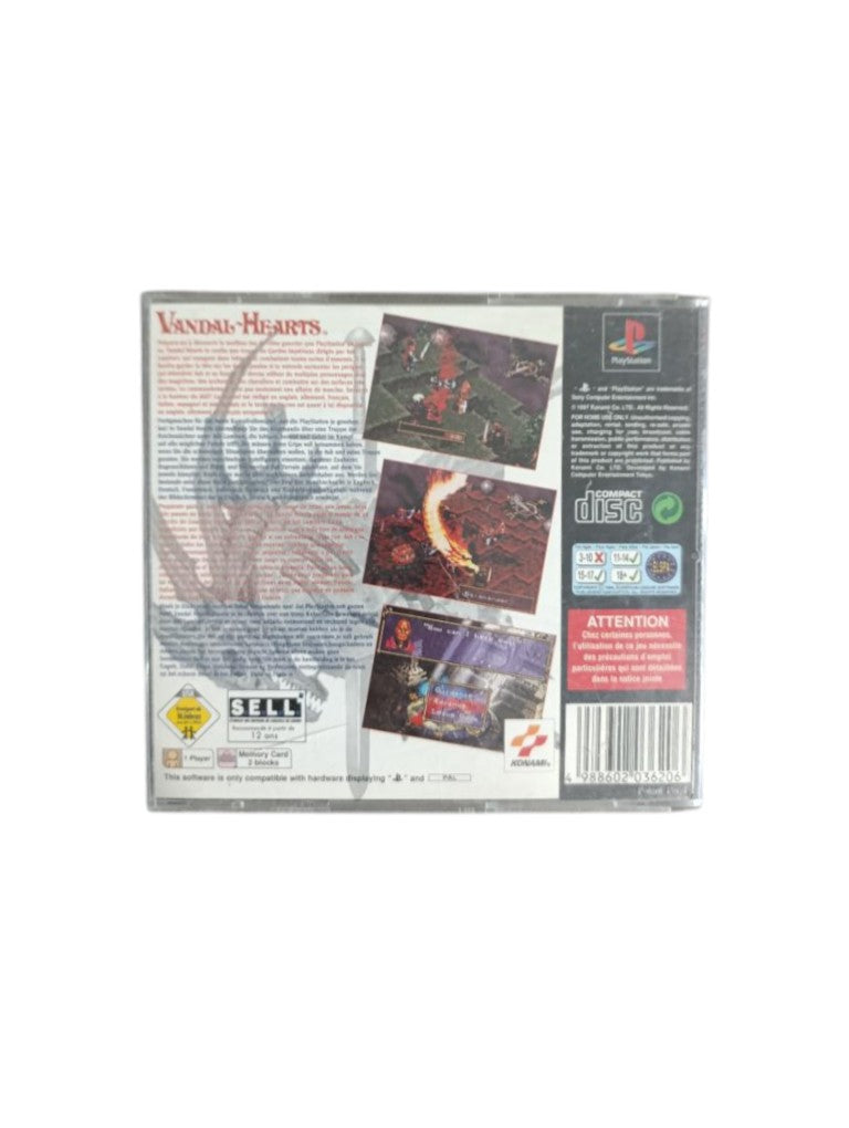 Vandal Hearts Playstation 1 (PS1)
