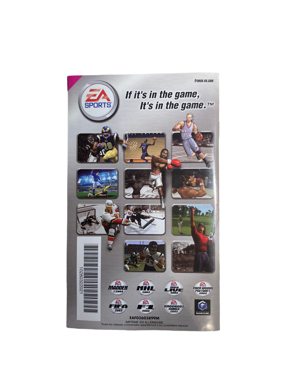 Notice Fifa 2003