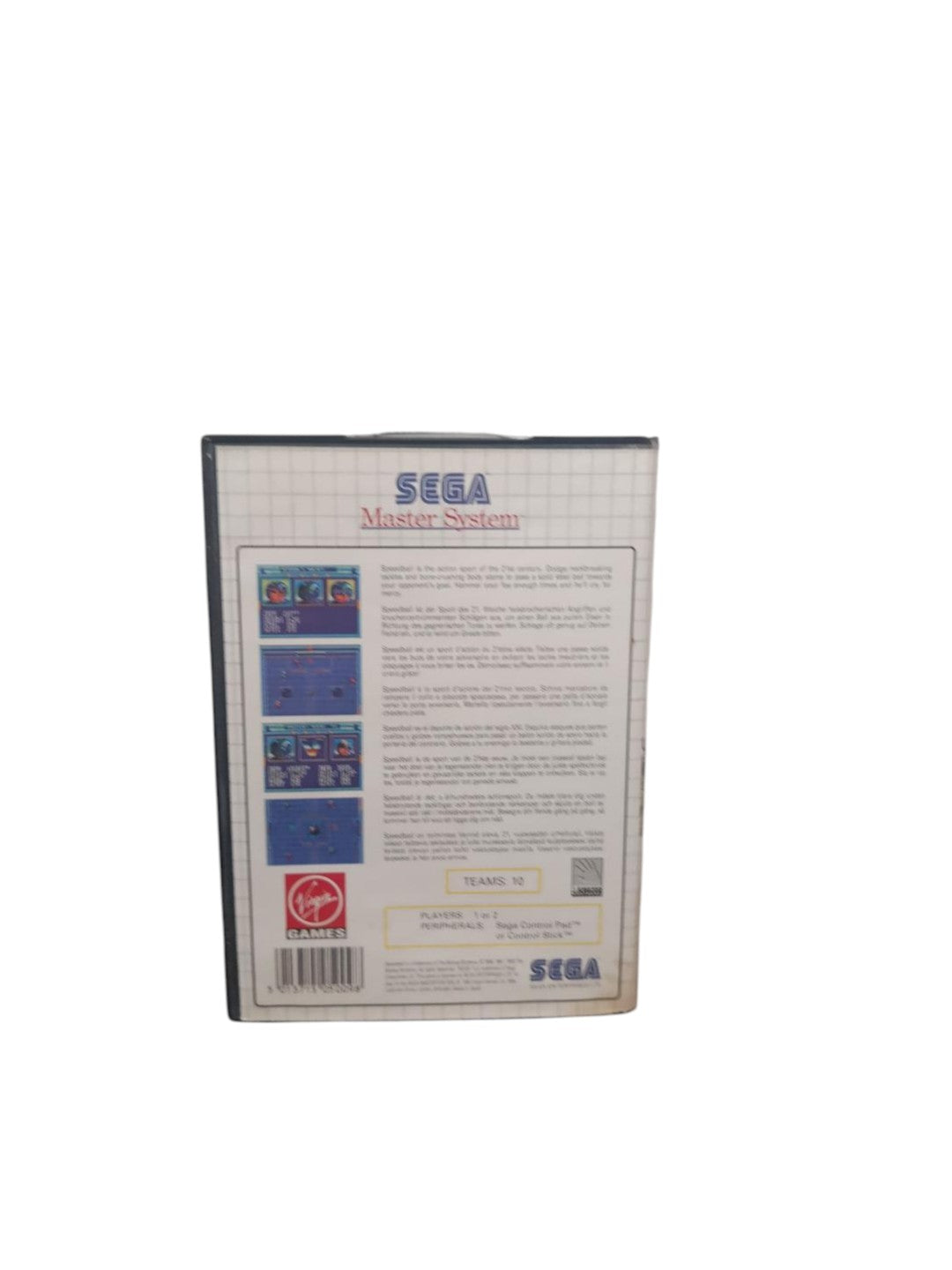 Speedball Master System Complet en boîte